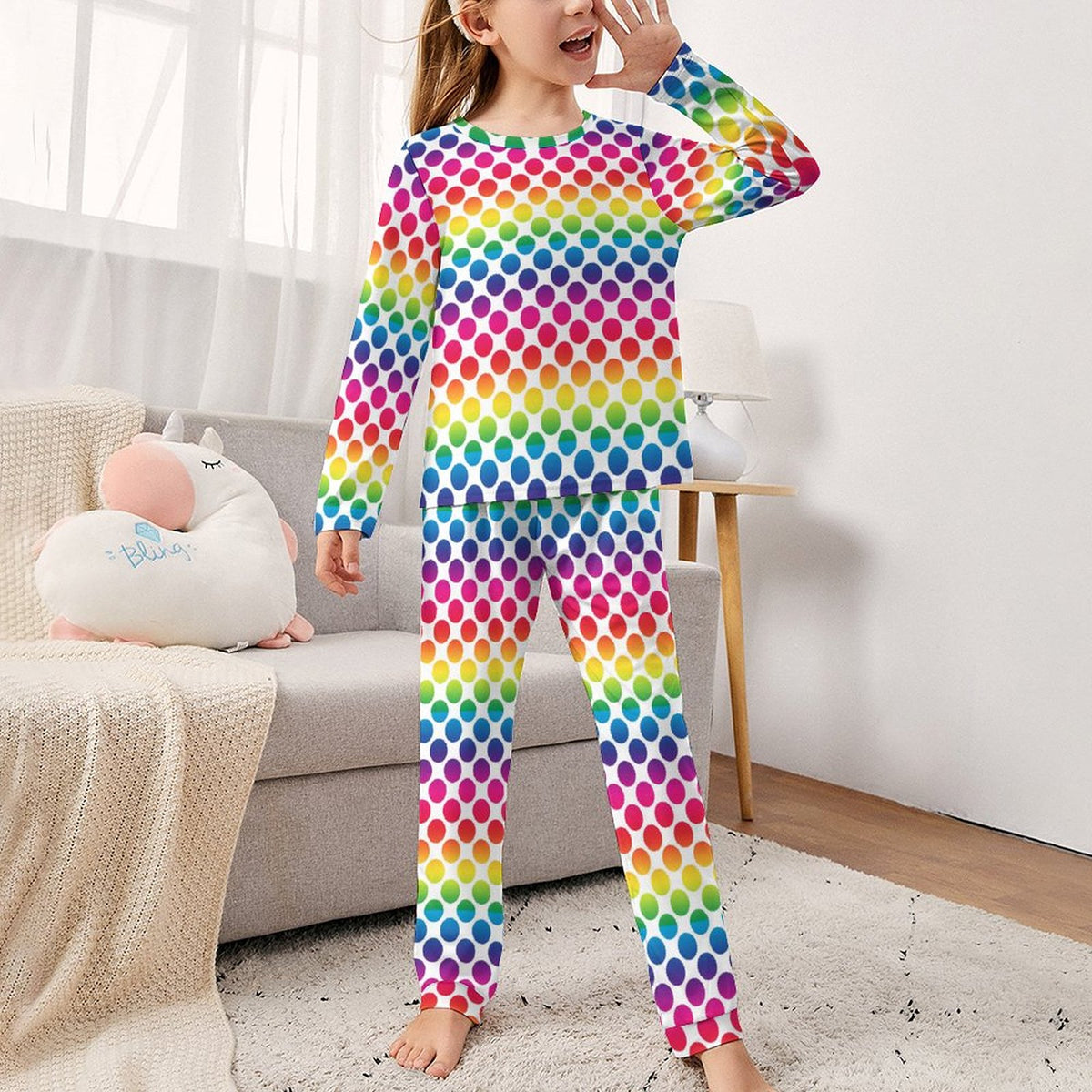 Long Sleeve Girls Nightwear