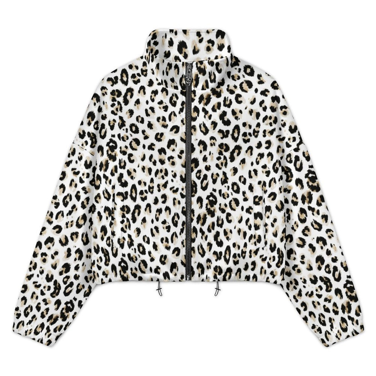 Fleece Sweatshirt Short Jacket for Women