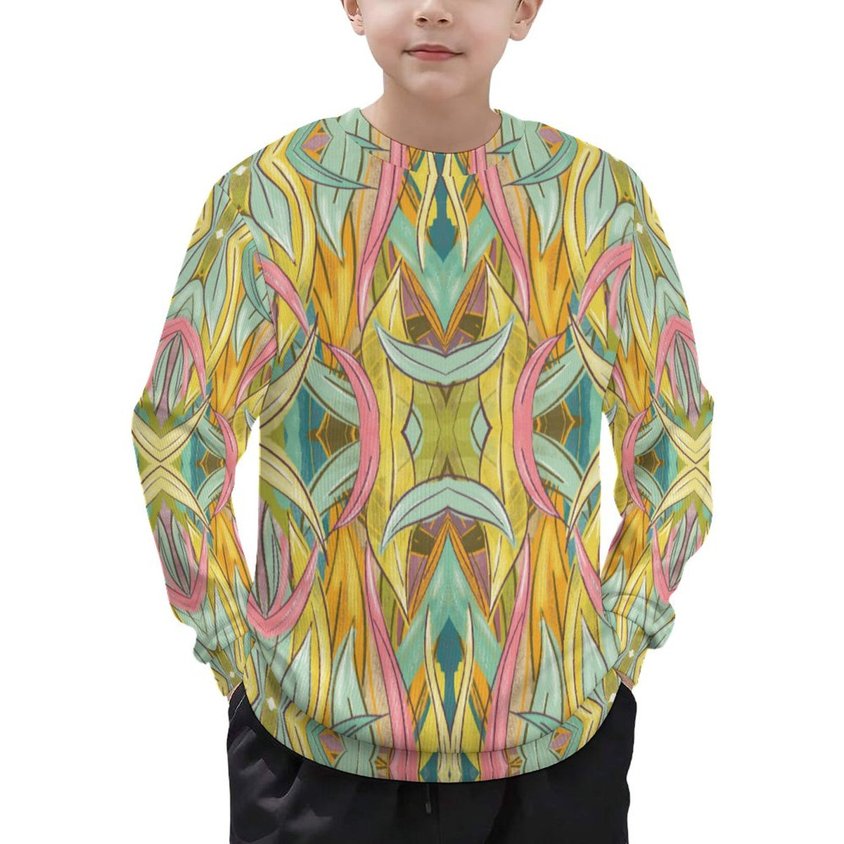 Children's Thickened Pullover Sweater