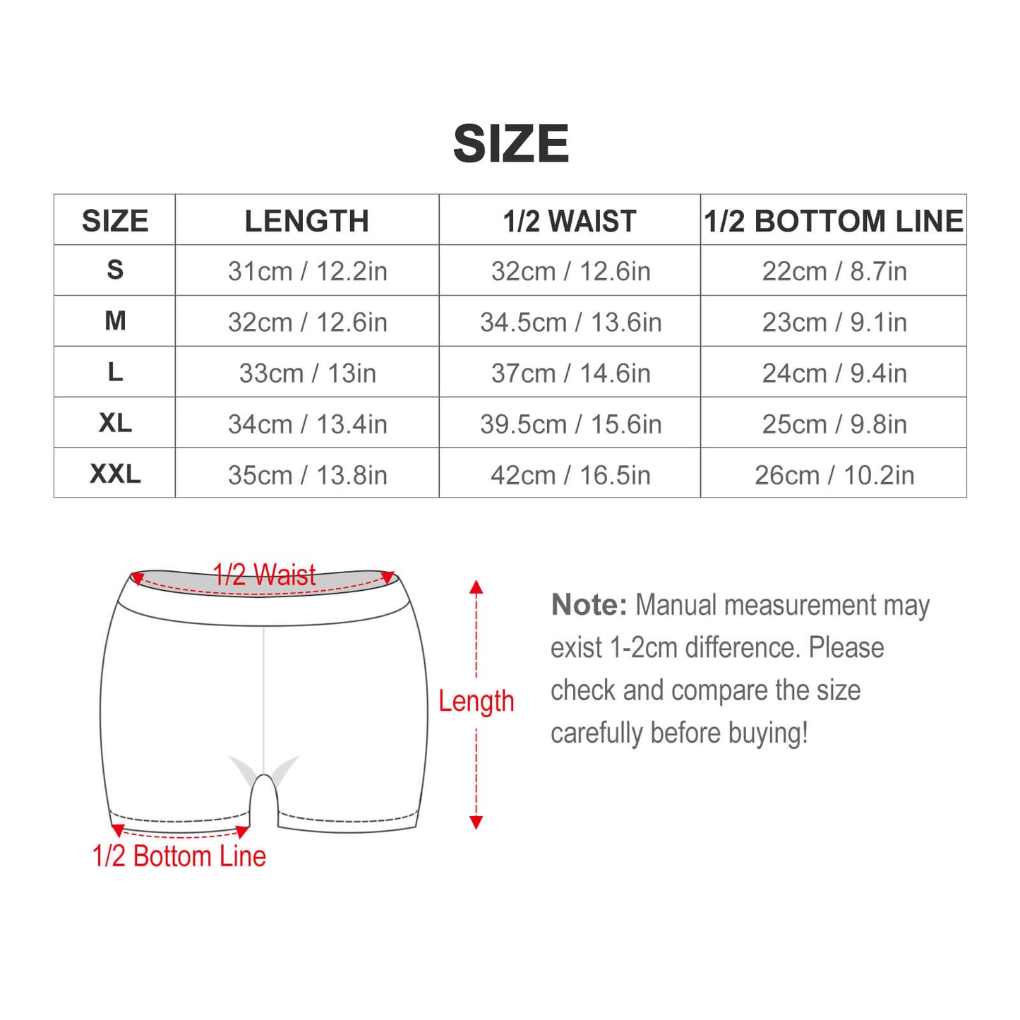 Ladies Swim Shorts