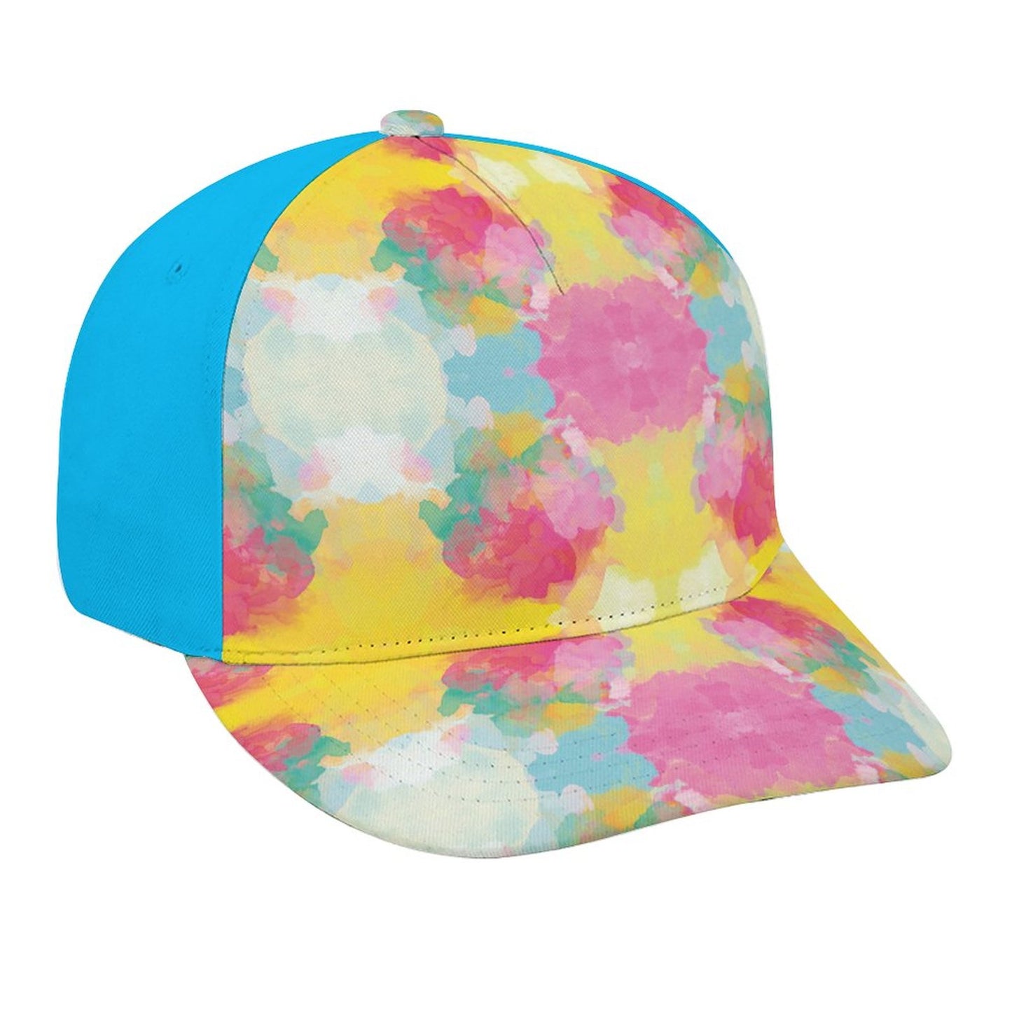 Bent Snapback Cap Pastel Colors