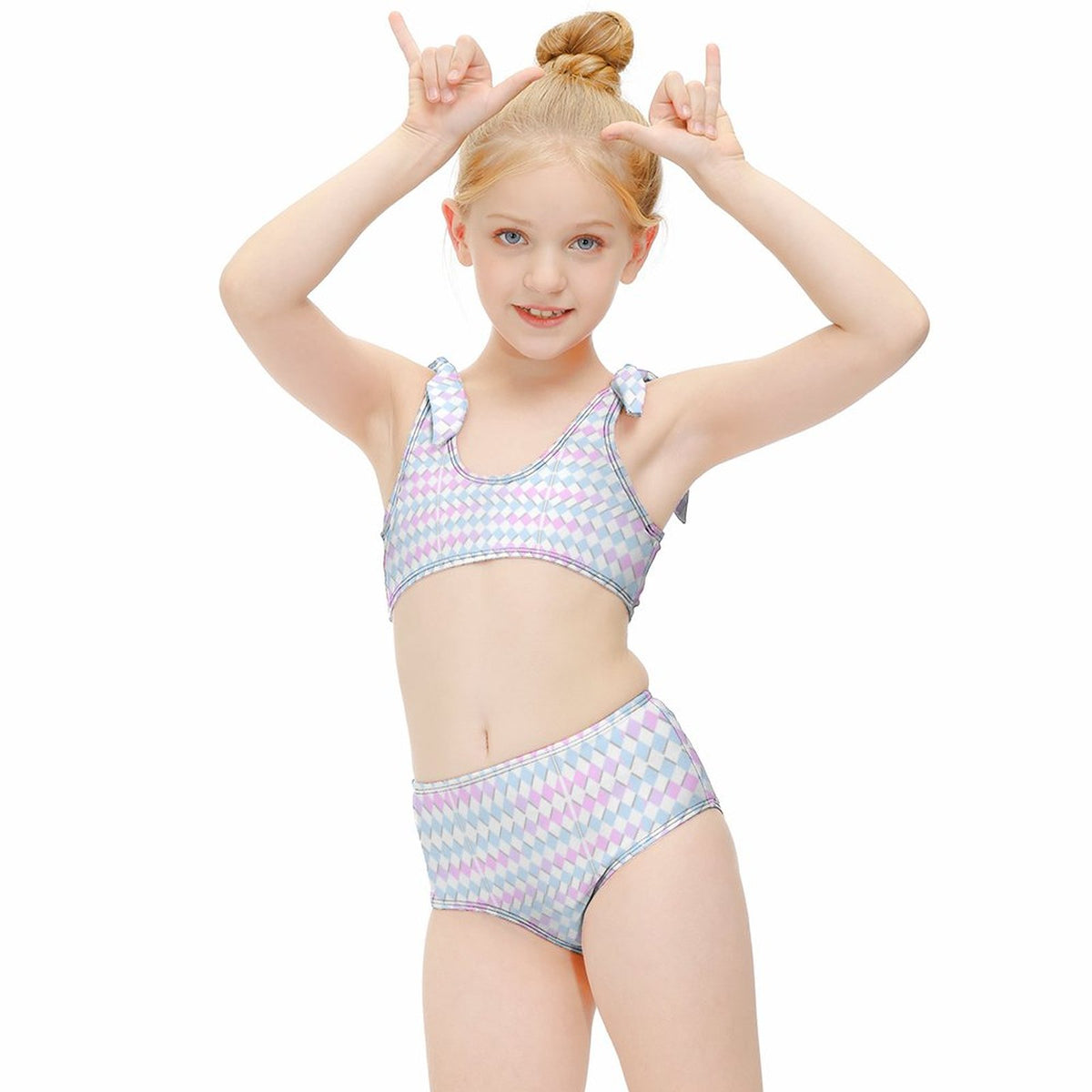 Beach Sports 2-Piece Swimsuit for Girls
