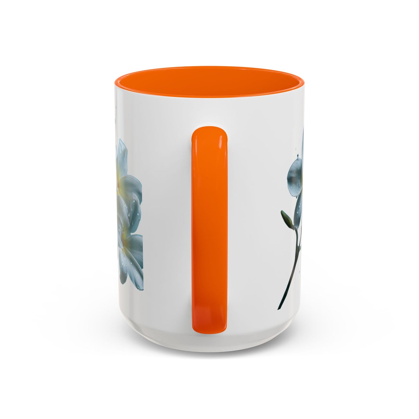 Floral Accent Coffee Mug
