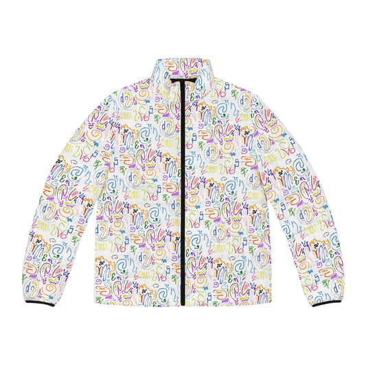 Colorful Men's Puffer Jacket