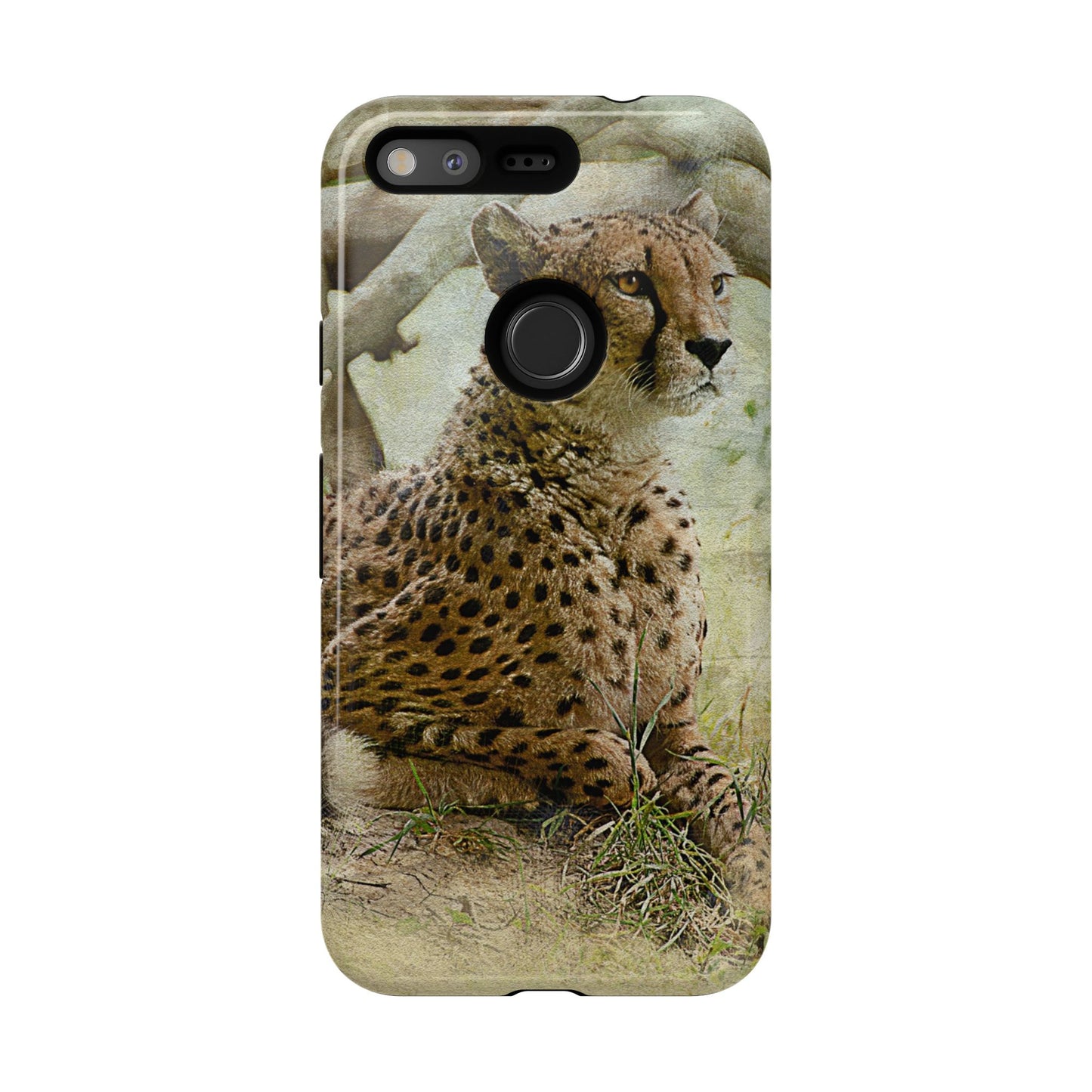 Cheetah Phone Case, Tough Cases, Animal Lover Gift, Wildlife Protection, Eco-Friendly Mobile Cover, Unique Phone Accessory