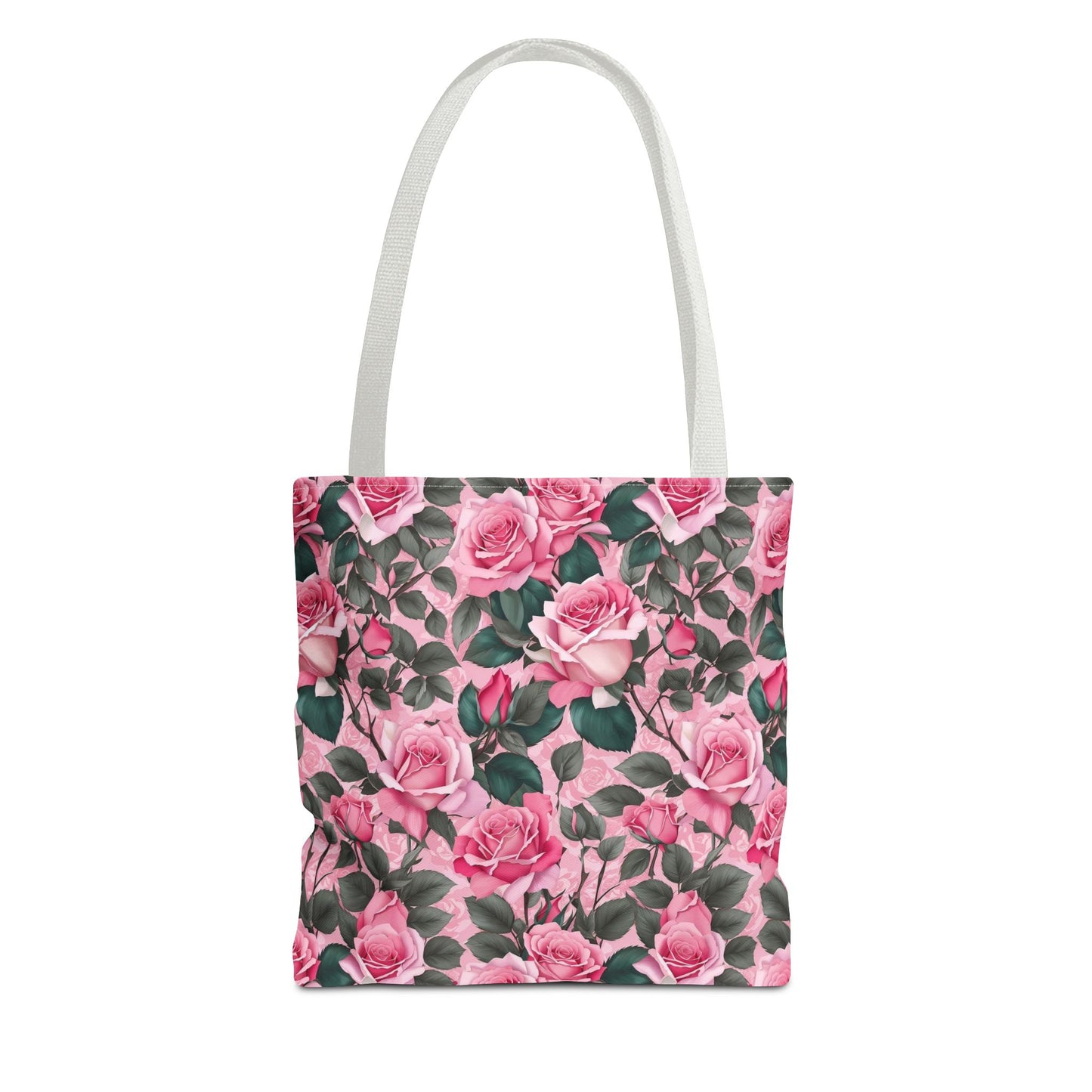 Pretty Pink Floral Tote Bag, Stylish Reusable Bag, Shopping Tote, Gift for Her, Eco-Friendly, Mother's Day Gift