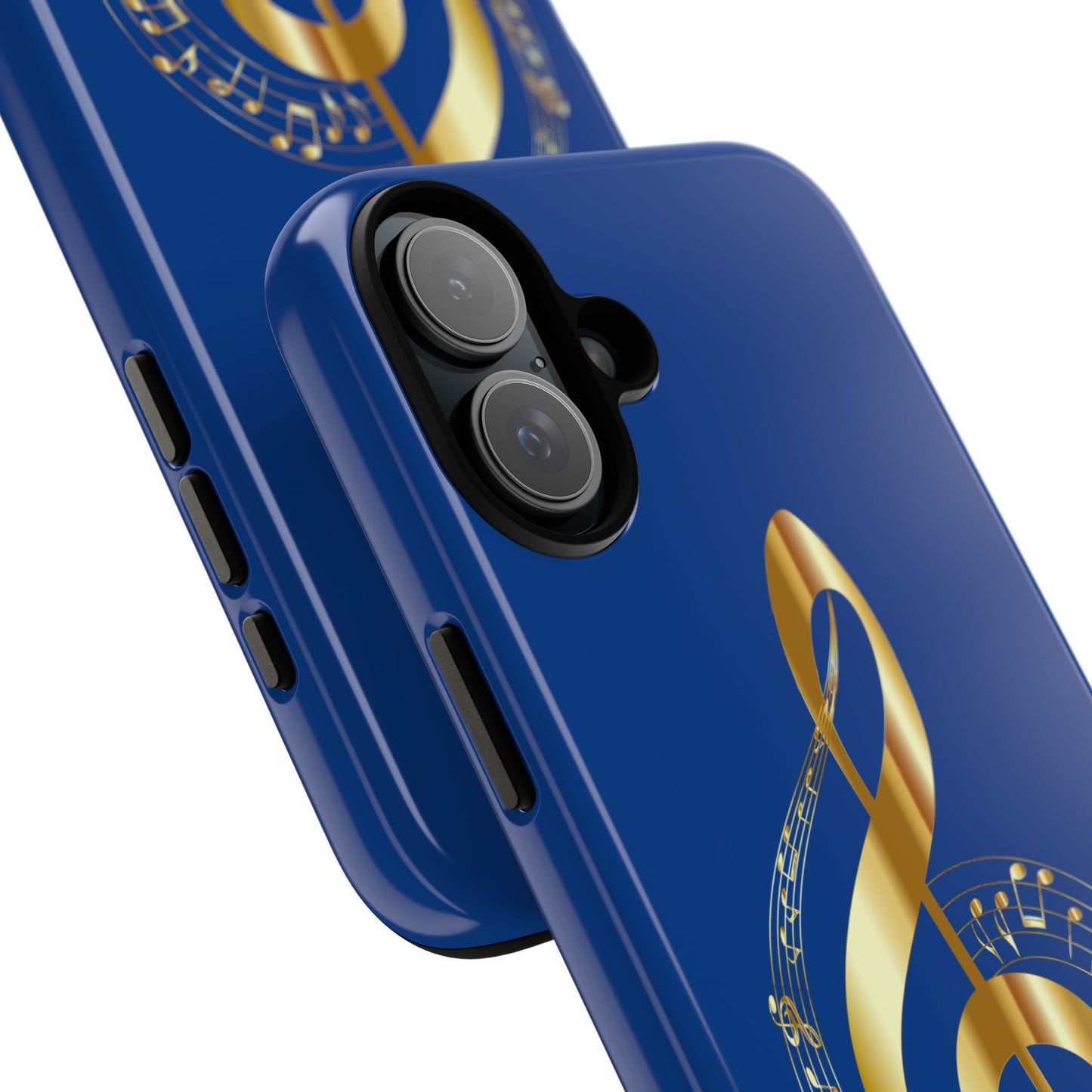Tough Cases Blue and Gold Musical Note