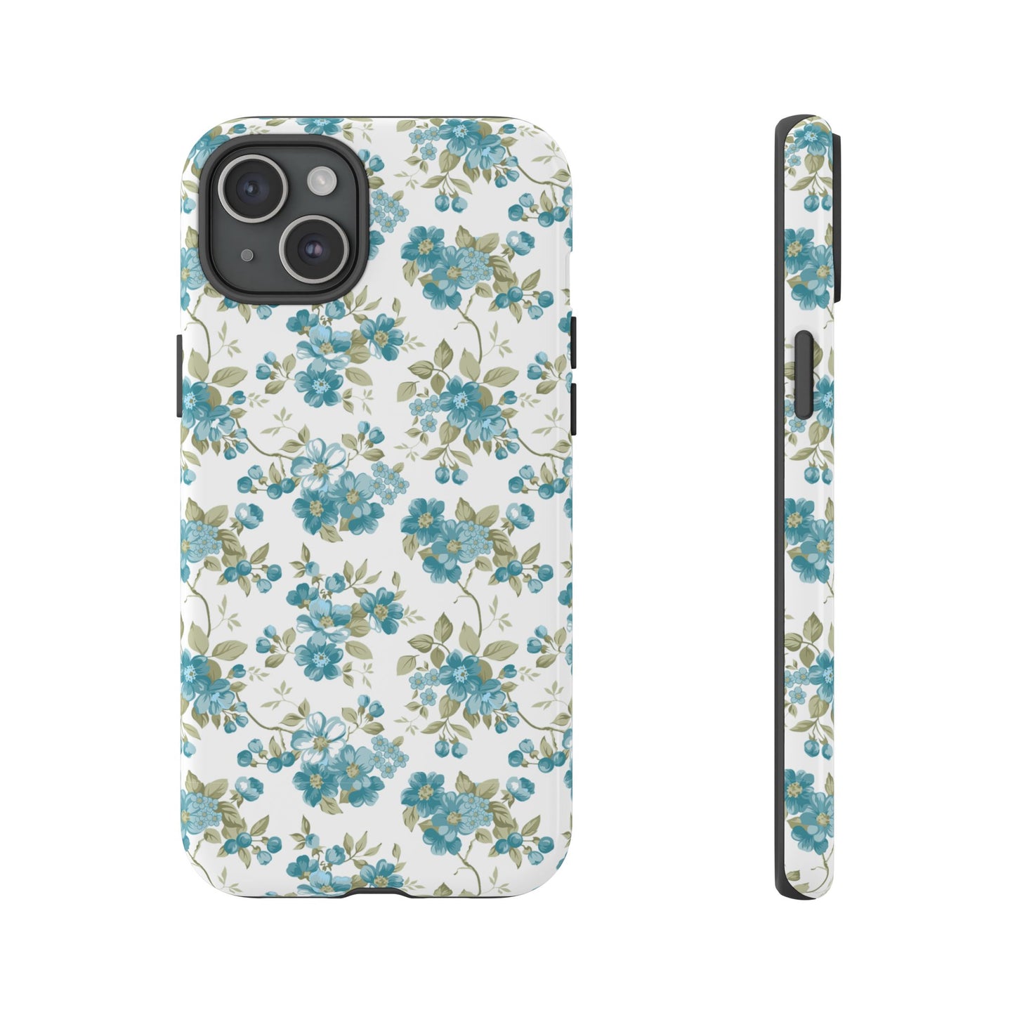 Floral Phone Case - Tough Cases, Durable Phone Cover, Cute Floral Design, Gift for Her, Trendy Phone Accessory, Spring Style