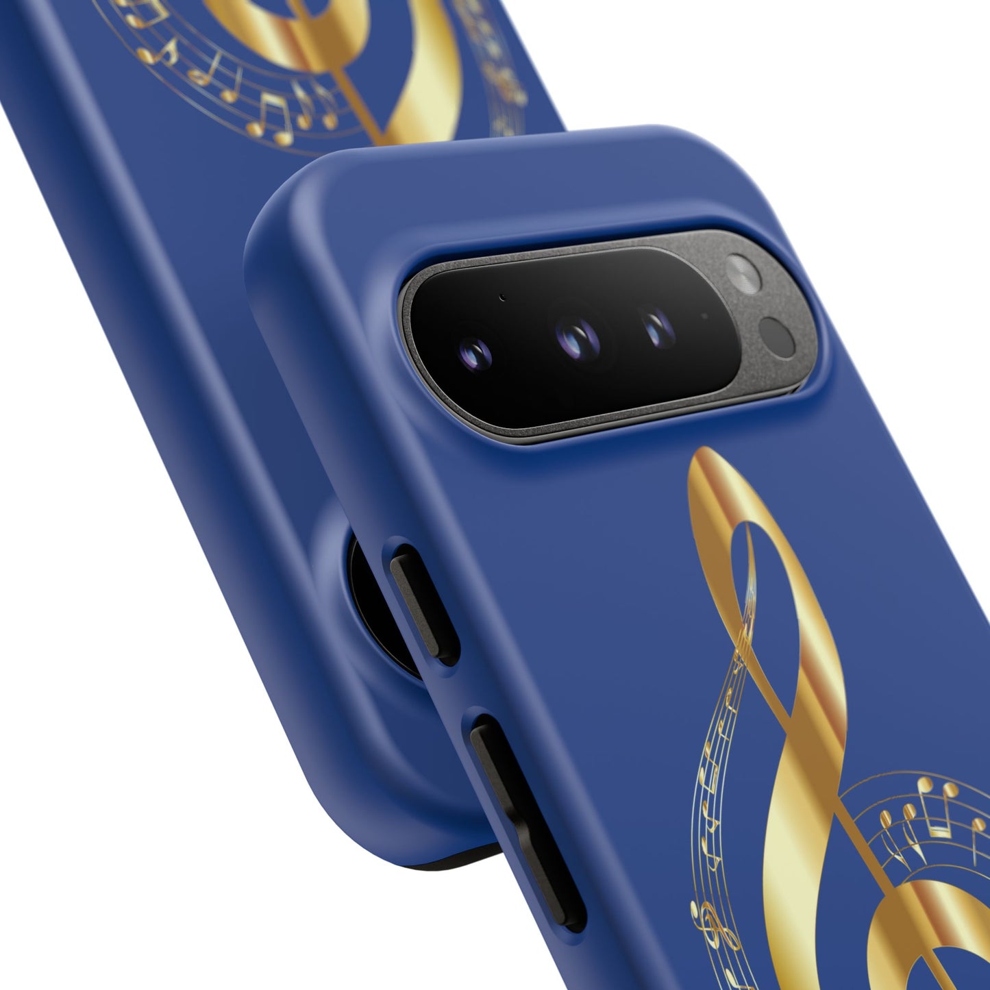 Tough Cases Blue and Gold Musical Note