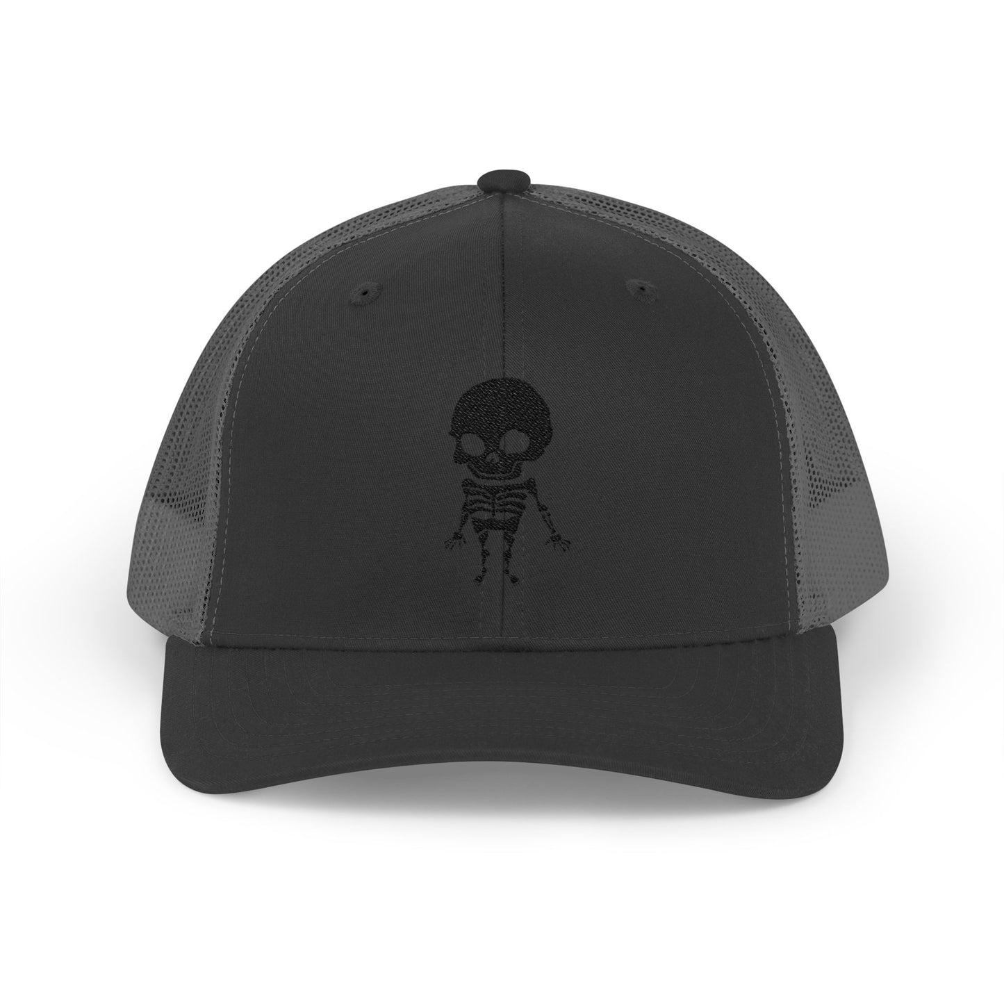 Skeleton Snapback Trucker Cap | Trendy Hat for Festivals, Halloween, Costume Parties, Alternative Fashion, Everyday Wear