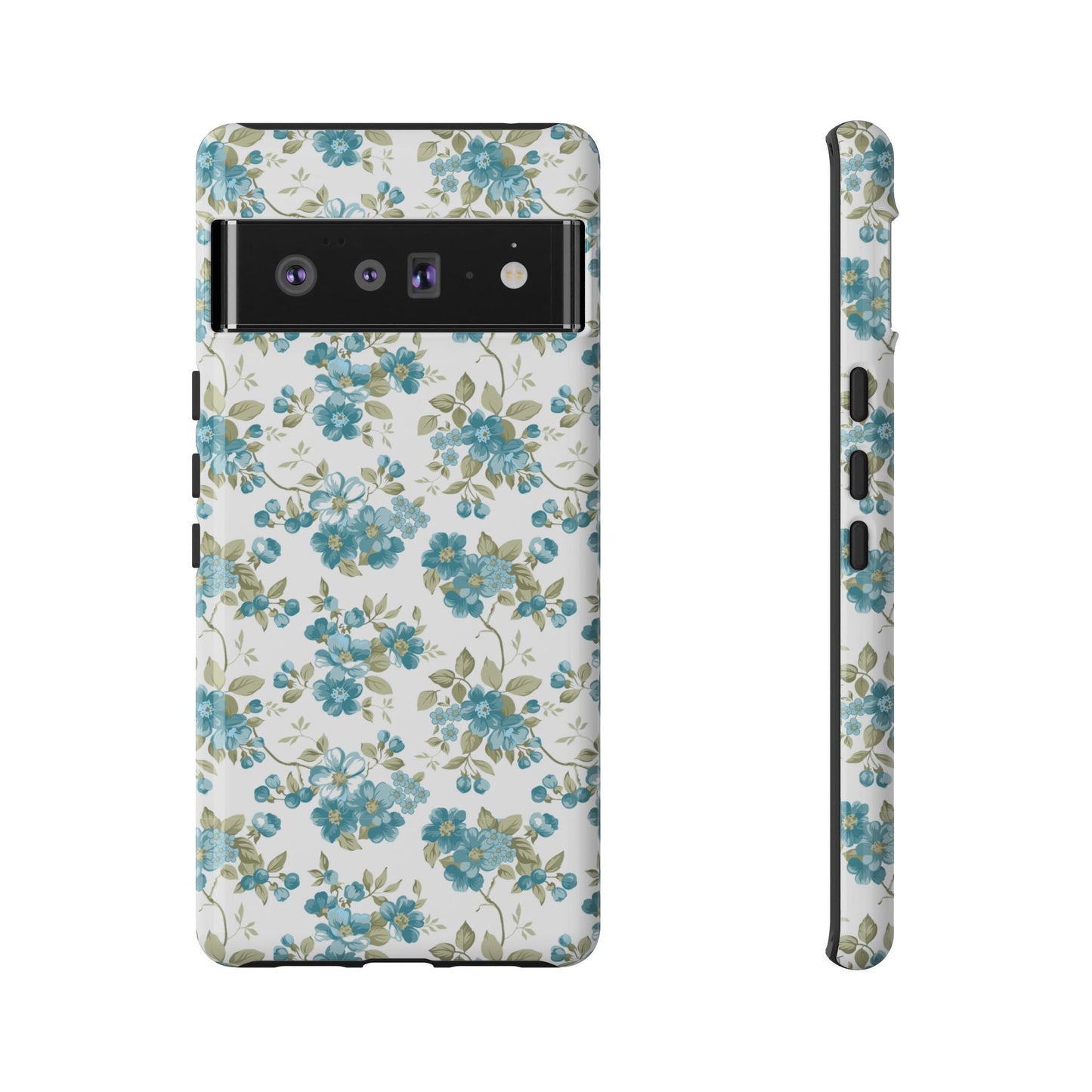 Floral Phone Case - Tough Cases, Durable Phone Cover, Cute Floral Design, Gift for Her, Trendy Phone Accessory, Spring Style
