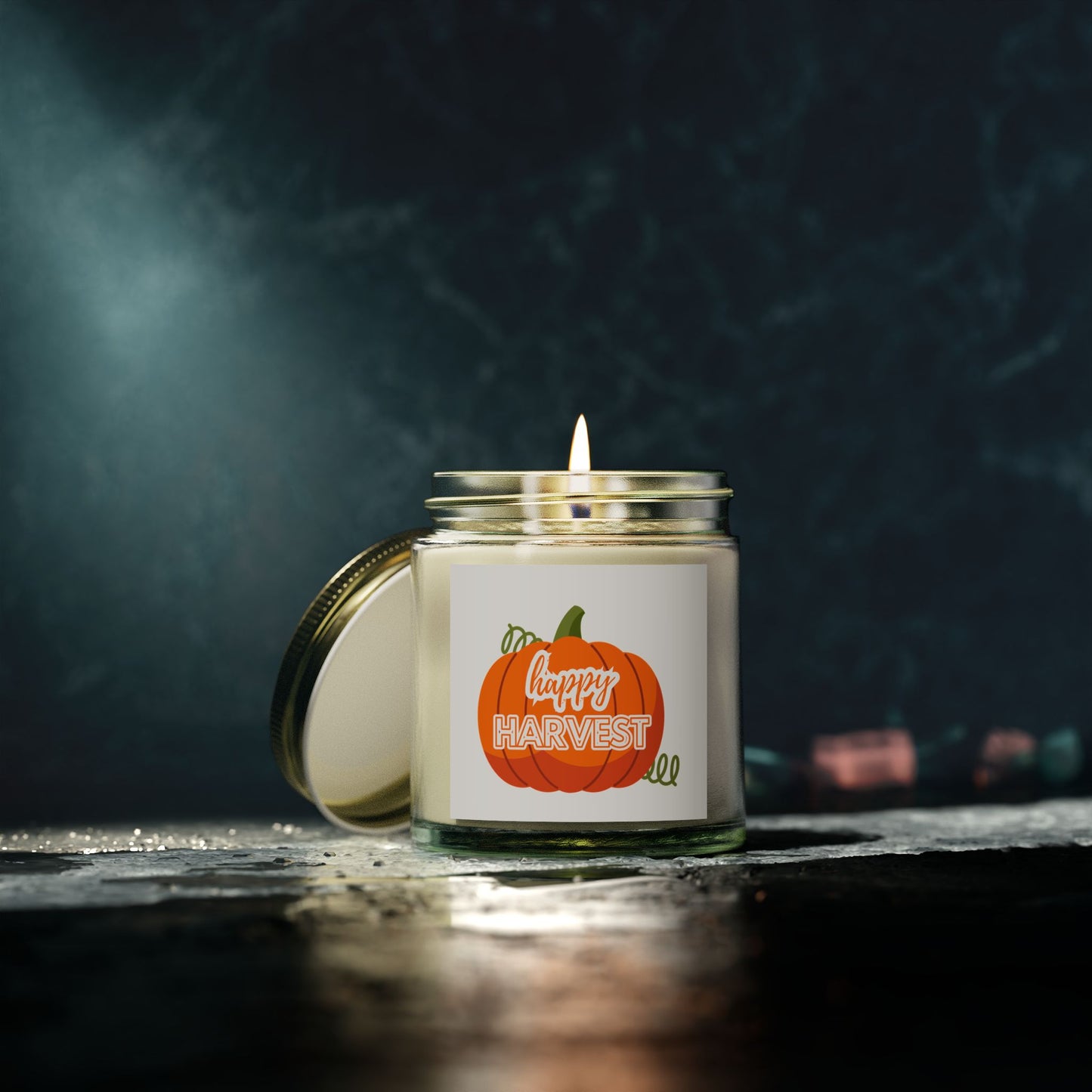 Pumpkin Spice Scented Candles, Fall Decor, Gift for Her, Cozy Home, Autumn Candle, Thanksgiving Decoration