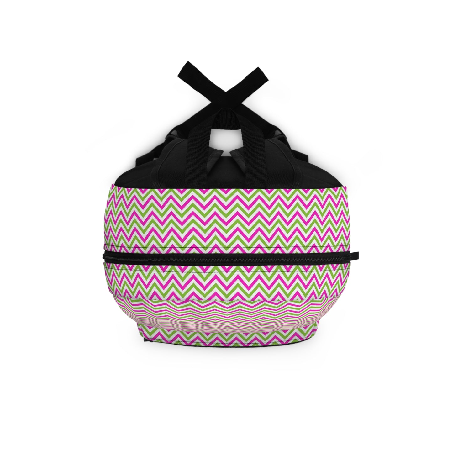 Vibrant Chevron Pattern Backpack | Trendy School Bag, Fashionable Daypack, Gift for Students, Stylish Travel Companion, Chic Carryall
