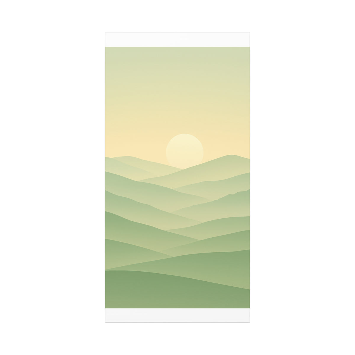 Matte Canvas, Stretched, 1.25" Sunset or Sunrise