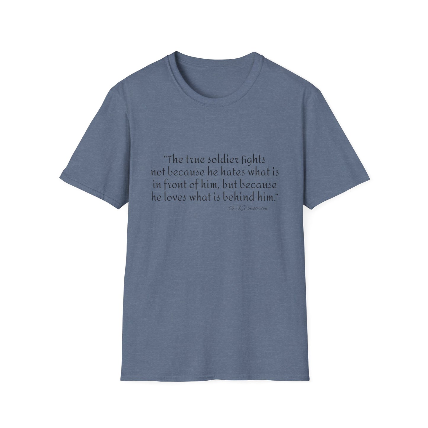 Inspirational Unisex T-Shirt, Gift for Soldiers