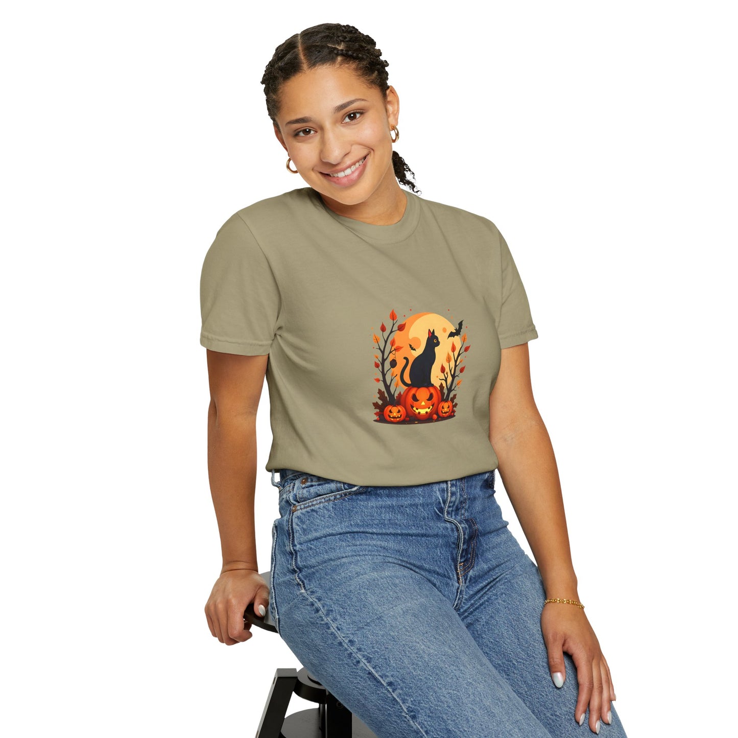 Unisex Garment-Dyed T-shirt - Halloween