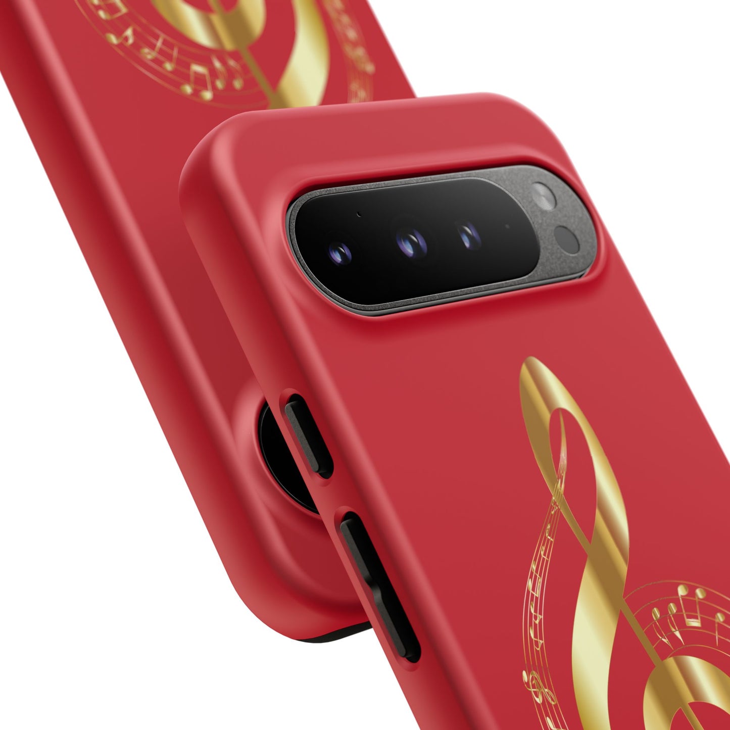 Tough Cases - Red Musical Note