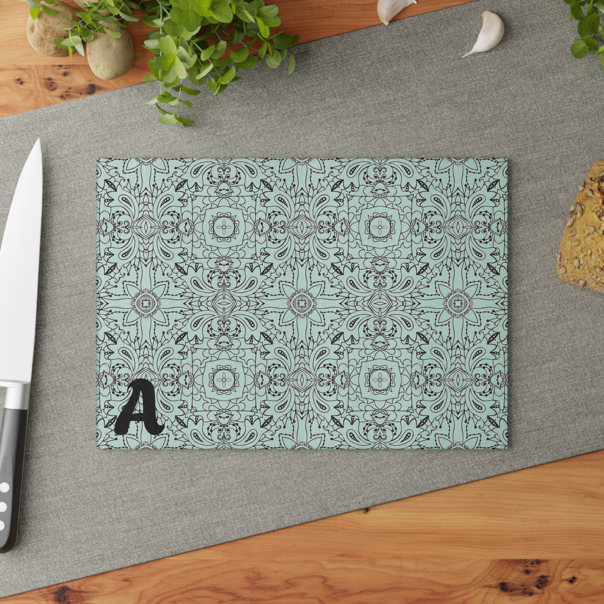 Elegant Glass Cutting Board - Chic Kitchen Decor, Unique Gift for Home Chefs, Wedding Present, Holiday Cooking, Stylish Kitchen Accessory