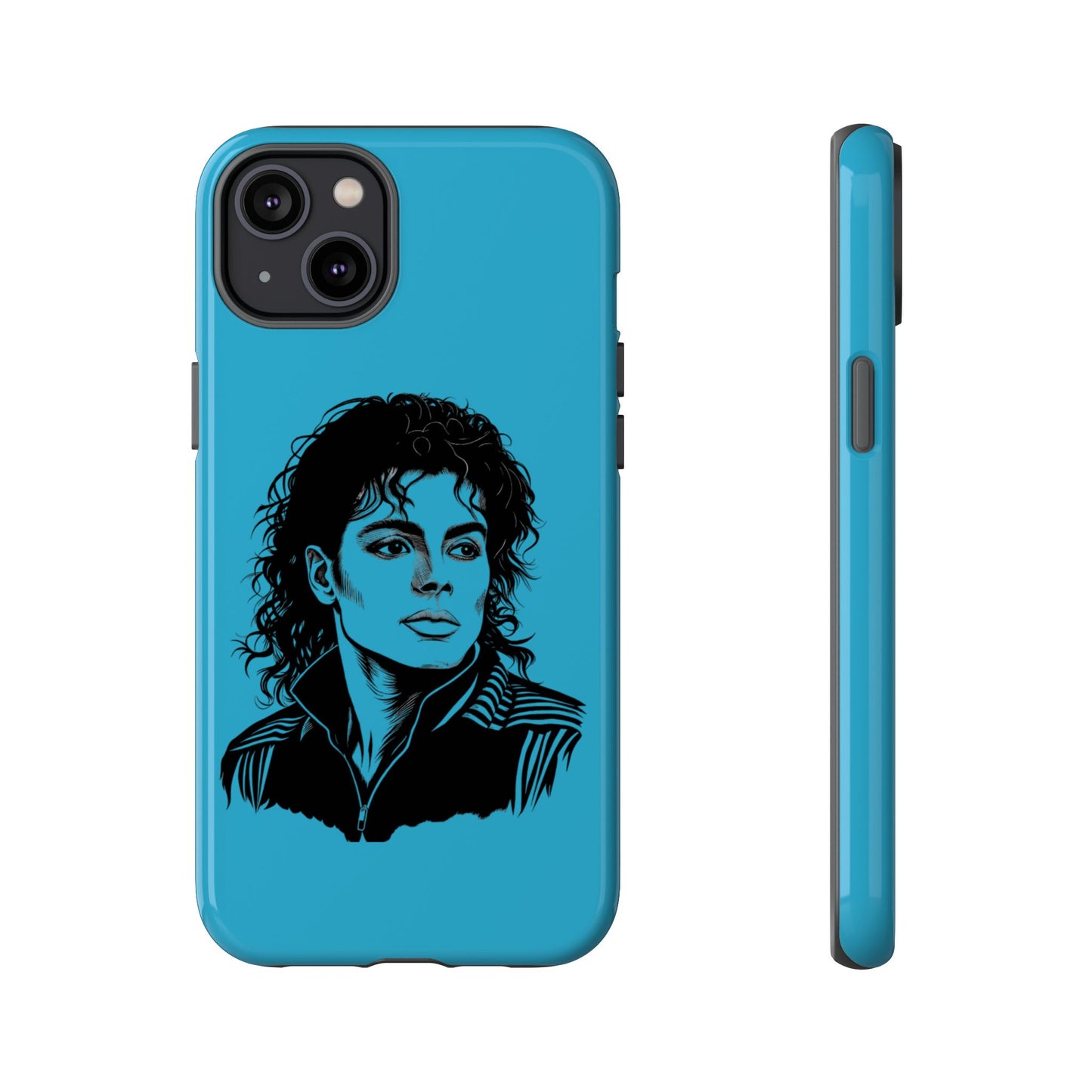 Michael Jackson Phone Case - Tough Cases, Pop Music Gifts, Retro Art, Unique Phone Accessories, Vintage Design