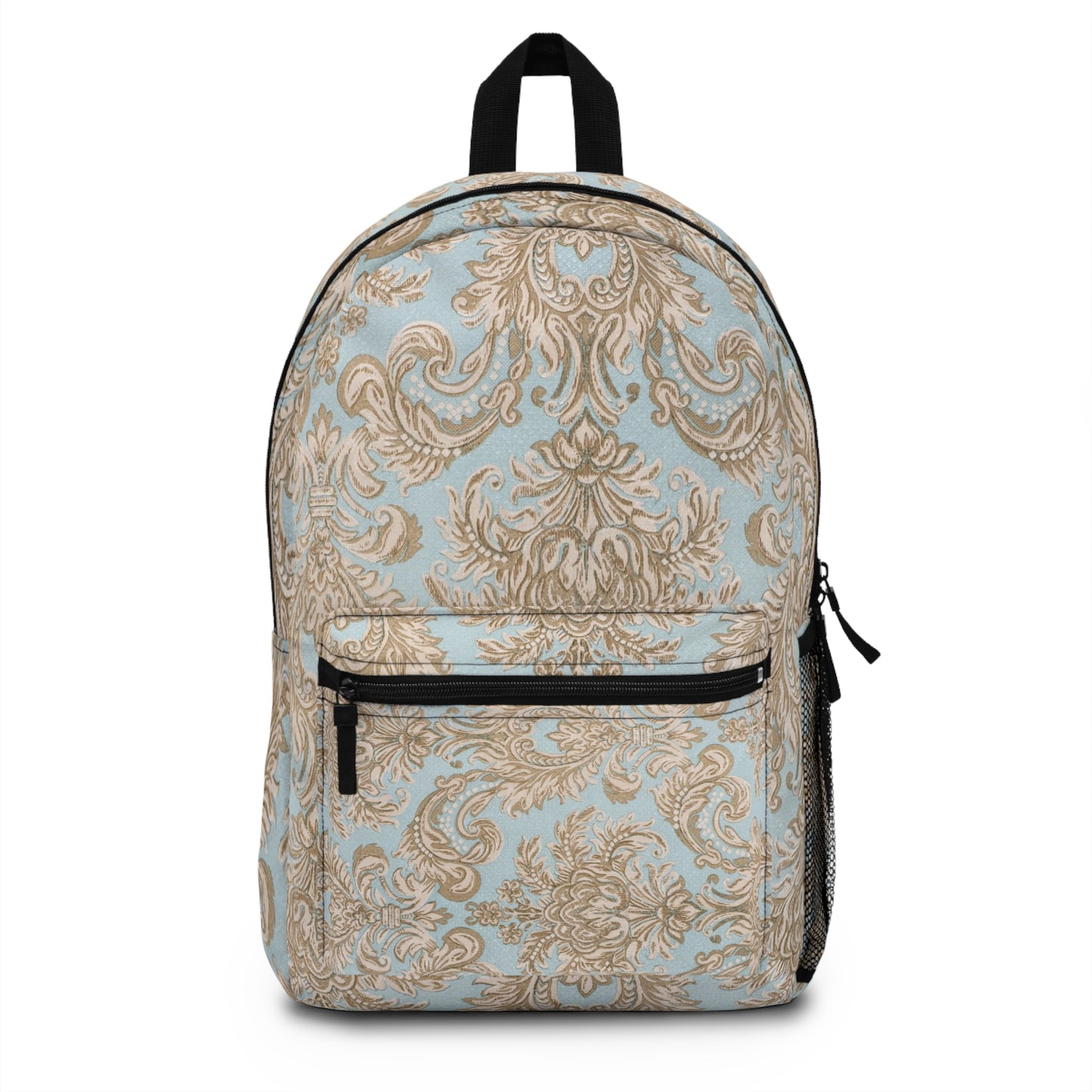 Elegant Floral Backpack, Stylish School Bag, Trendy Travel Backpack, Chic Backpack for Women, Vintage Inspired Daypack