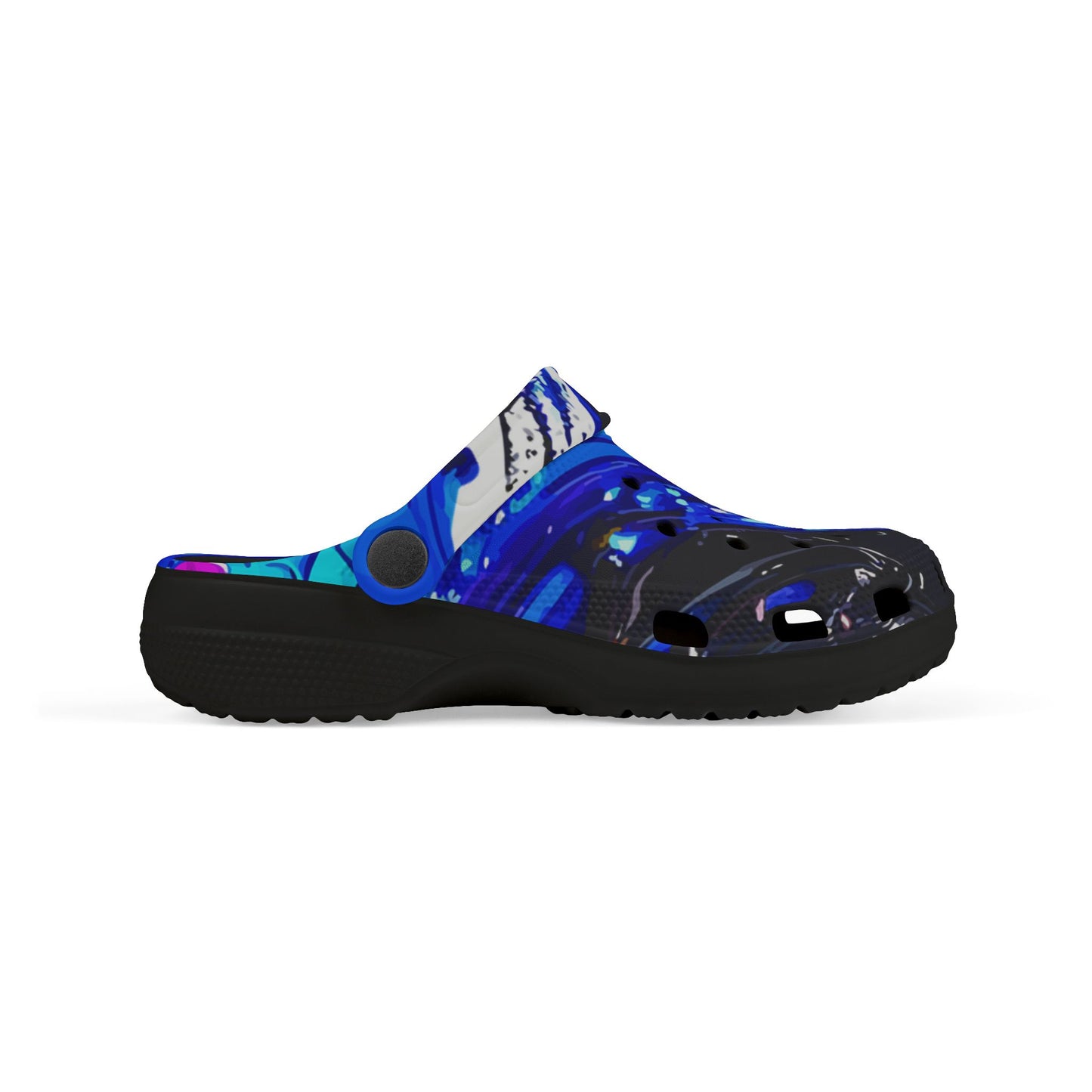Kids Foam Clogs — Blue Splash