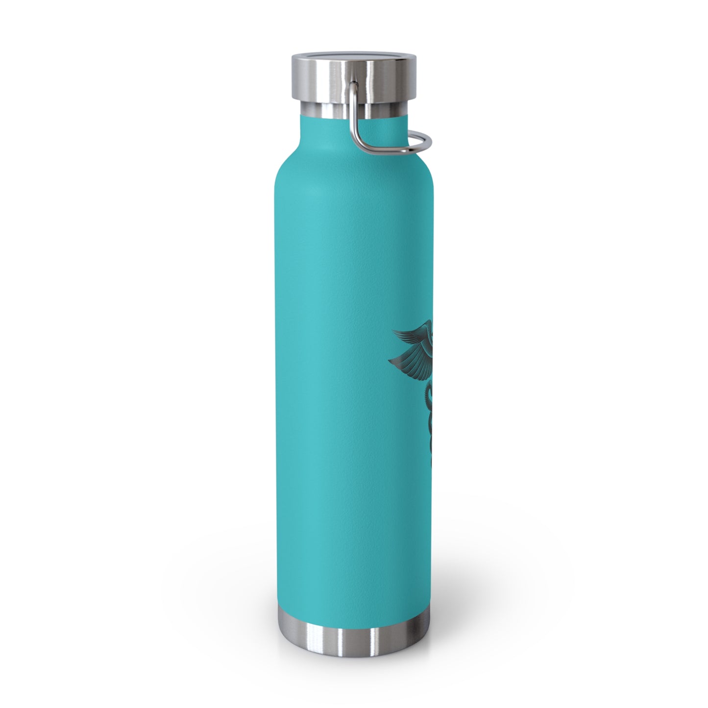 Stylish Copper Insulated Water Bottle, 22oz, Perfect for Active Lifestyles, Gifts for Healthcare Workers, Eco-Friendly, Exercise, Travel