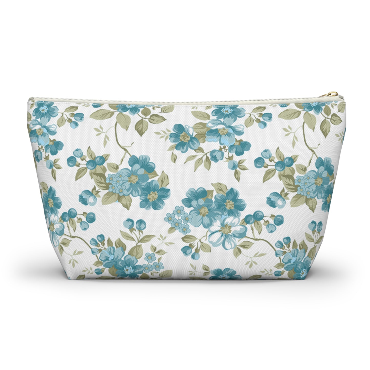 Floral Accessory Pouch, Makeup Bag, Organizing Pouch, Gift for Her, Travel Companion
