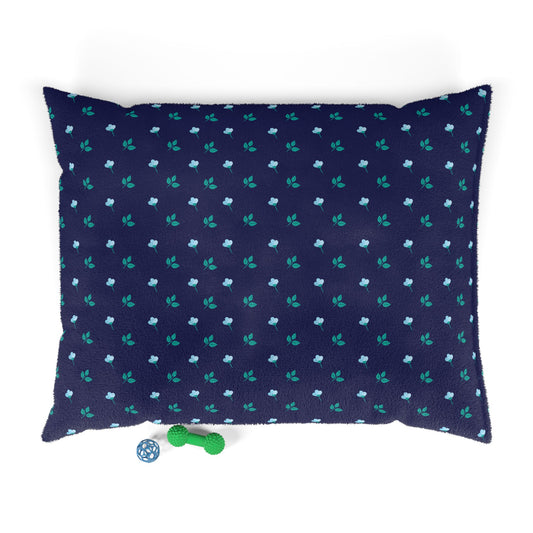 Cozy Floral Pet Bed for Cats & Dogs, Soft Sleeping Pillow, Pet Lover Gift, Dog Bed, Cat Bed