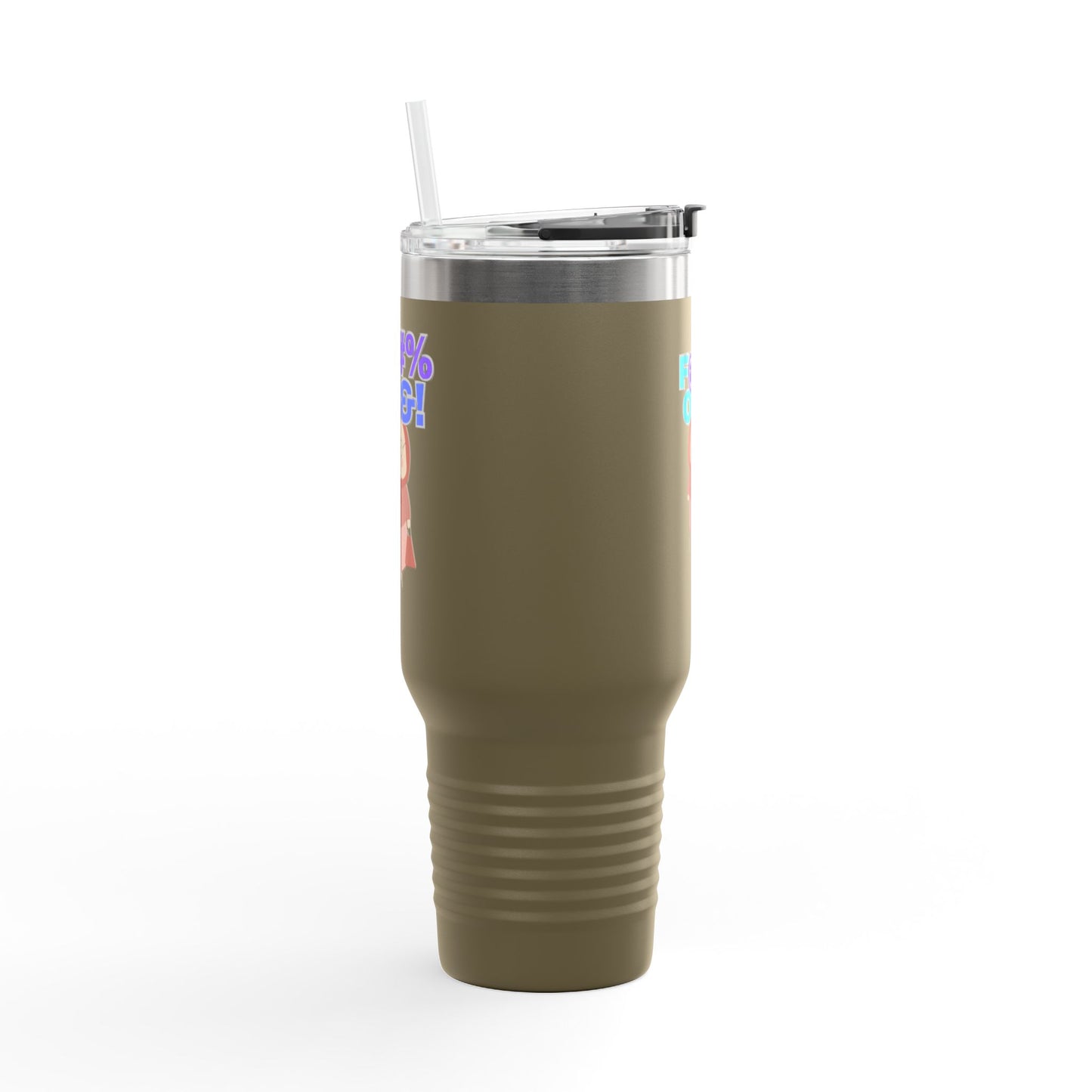 Funny Insulated Travel Mug, 40oz - Hilarious Grandma Design, Perfect Gift for Coffee Lovers, Road Trips, Birthdays, Everyday Use