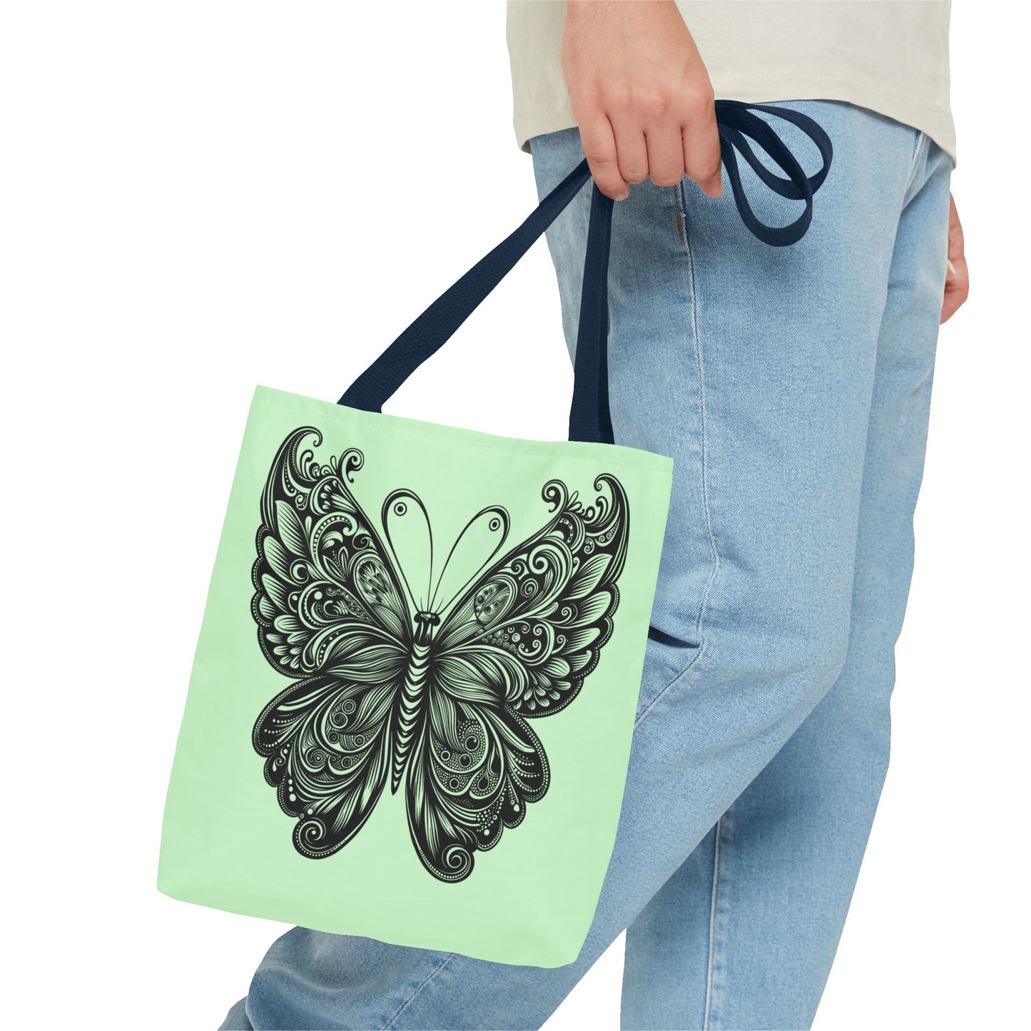 Butterfly Tote Bag | Stylish Eco-Friendly Bag, Nature Lover Gift, Shopping, Beach, Travel, Reusable, Spring Decor