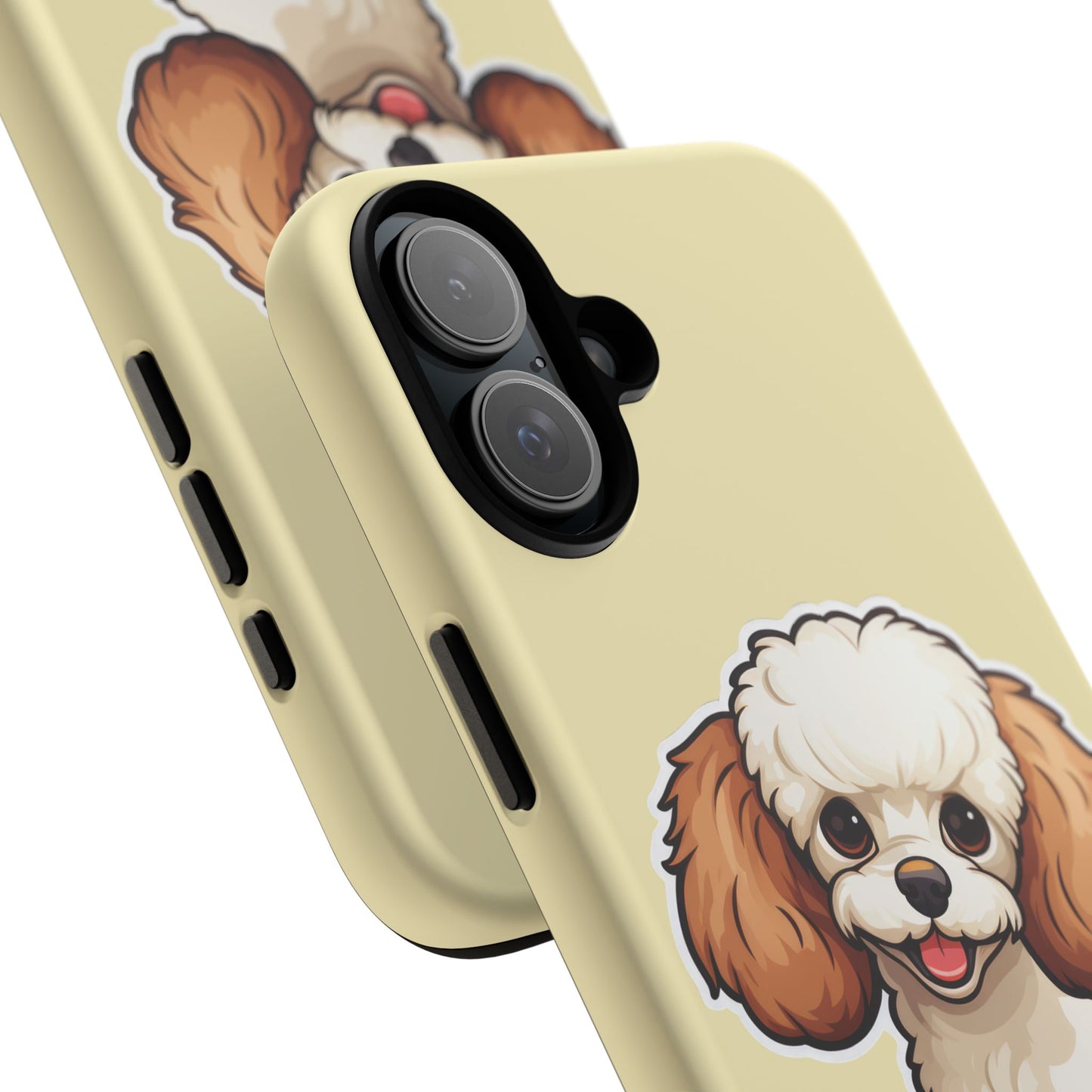 Cute Dog Phone Case, Pet Lover Gift, Custom Phone Cover, Cartoon Dog Case, Durable Phone Accessory