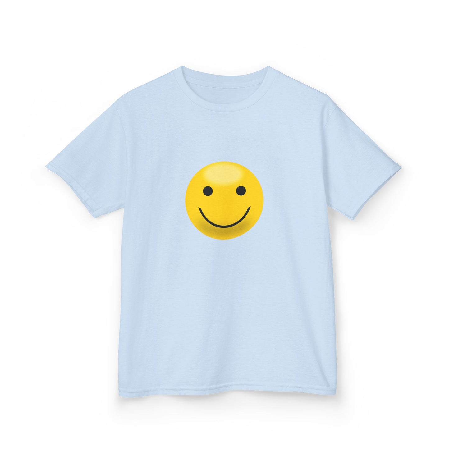 Smiley Face Kids Tee, Funny Kids Shirt, Cute Summer Tee, Gift for Kids, Playful Children