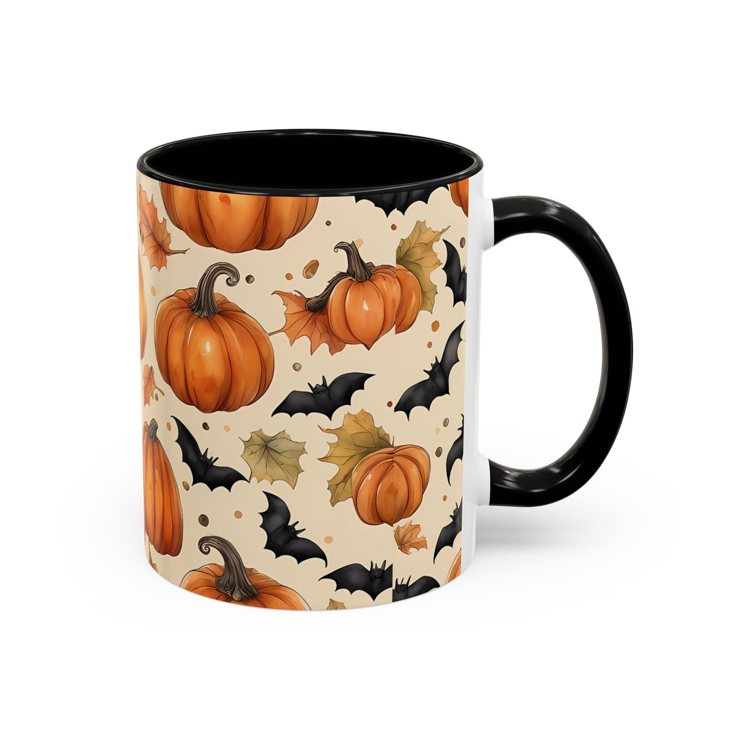 Pumpkin Halloween Coffee Mug, Fall Decor Mugs, Spooky Halloween Gifts, Autumn Drinkware, Seasonal Coffee Cups