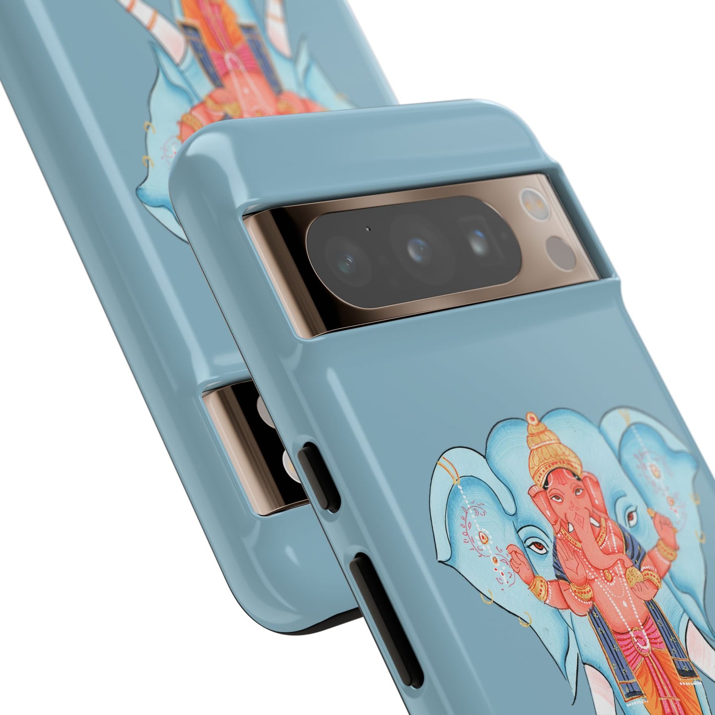 Tough Cases: Ganesh-Inspired Phone Case, Bohemian Phone Cover, Hindu Art Accessory, Festival Gift, Protective Phone Shell