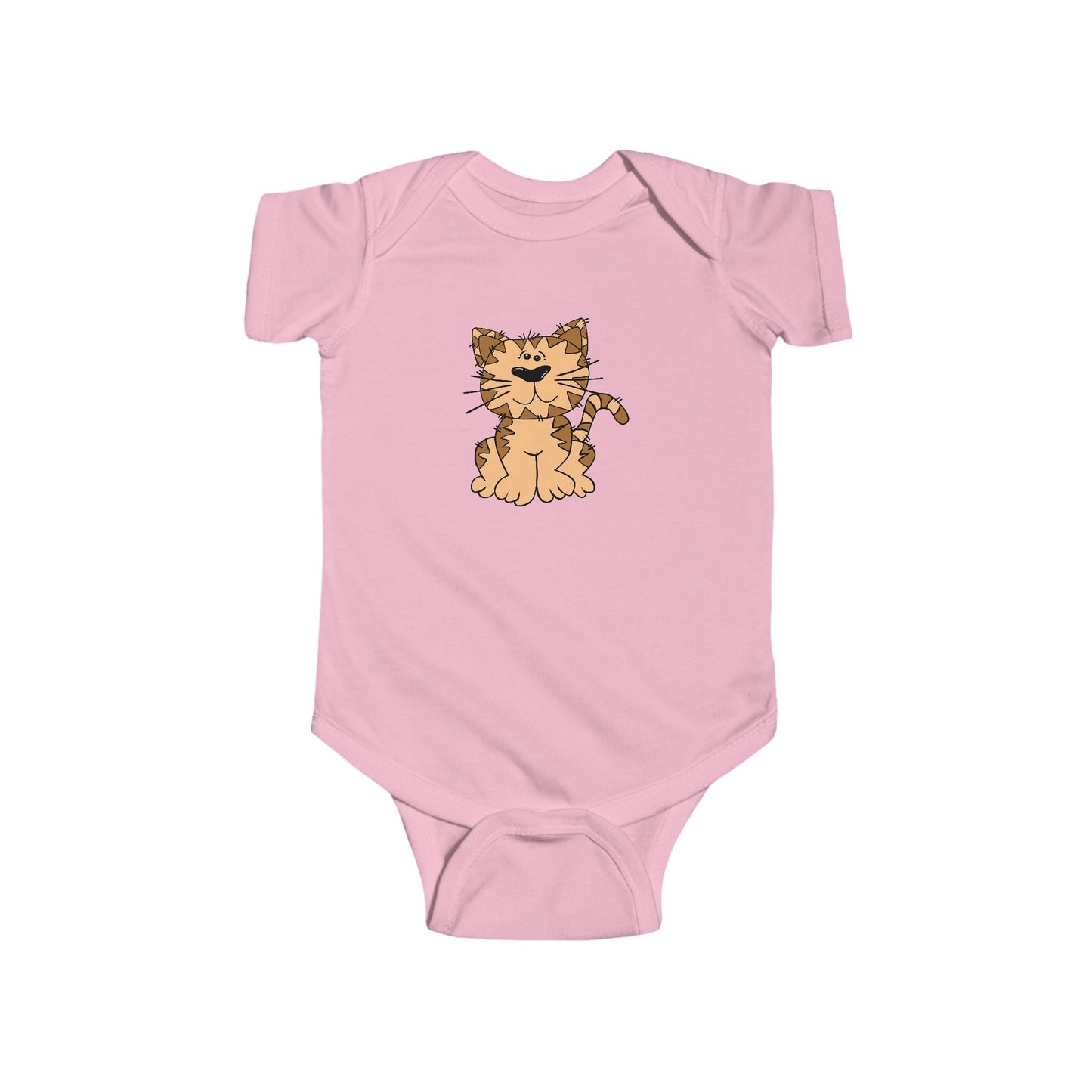Cute Cat Infant Bodysuit for Baby, Newborn Gift, Funny Baby Onesie, Kitten Graphic Tee, Adorable Toddler Apparel
