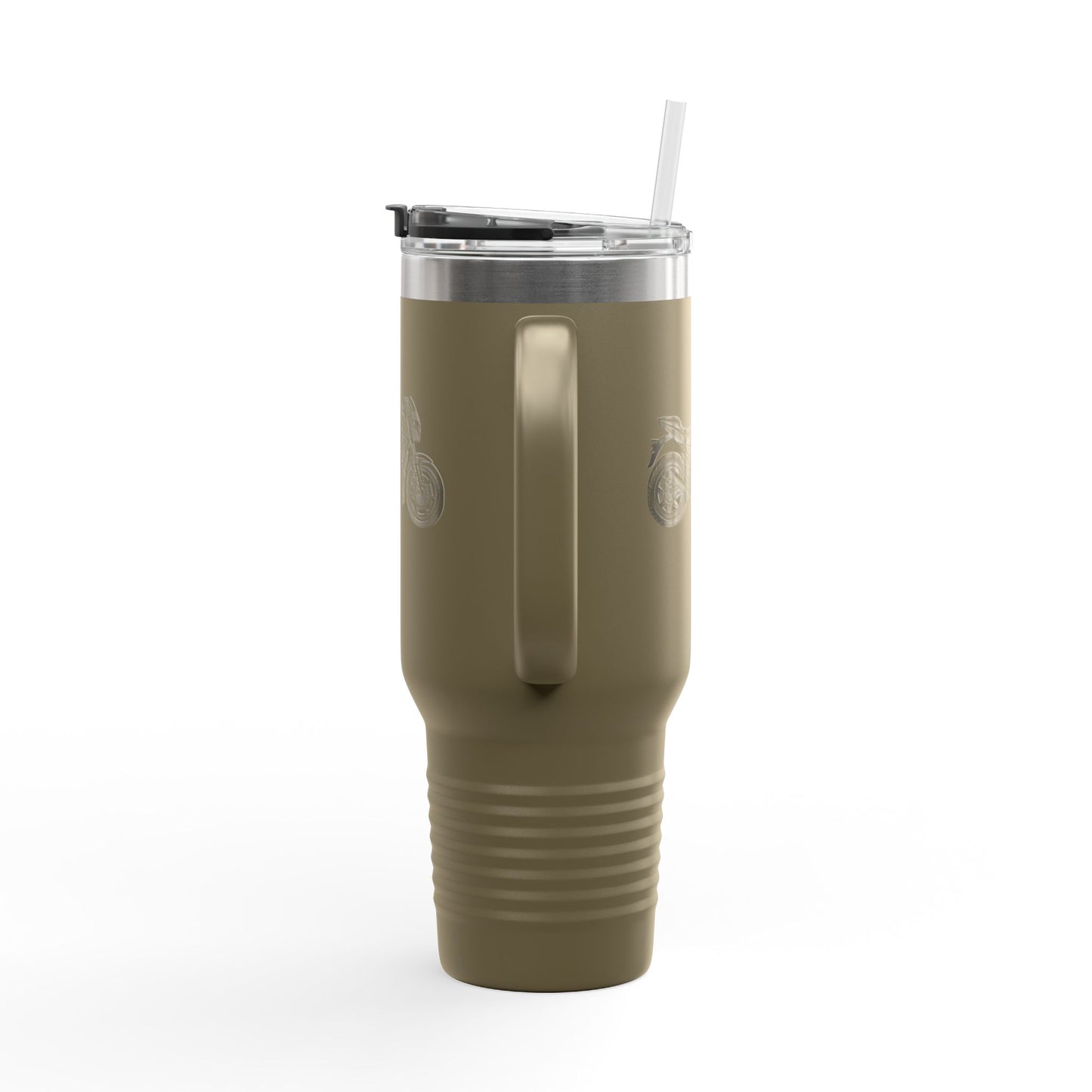 Motorcycle Insulated Travel Mug, 40oz - Perfect Gift for Bikers, Outdoor Adventures, Road Trips, and Daily Commutes
