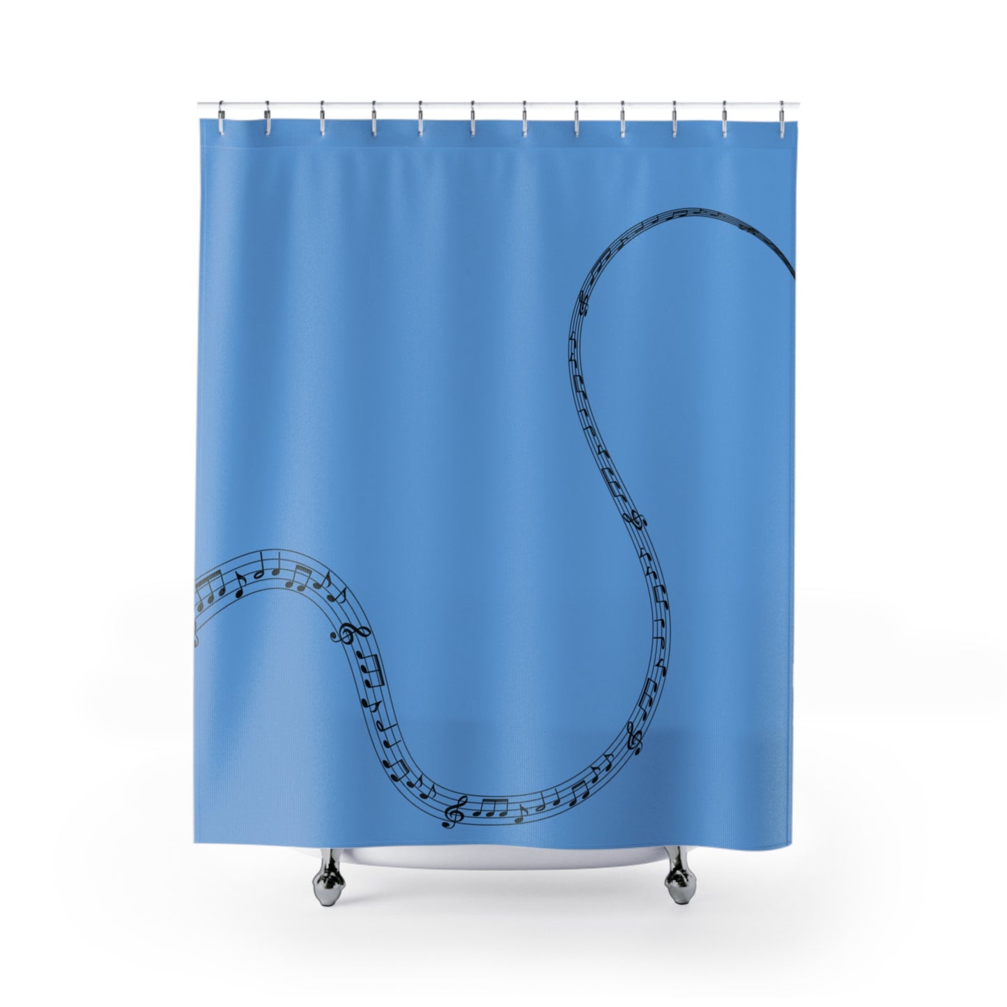 Copy of Musical Notes Shower Curtain, Elegant Bath Decor for Music Lovers, Bathroom Accessory, Gift for Musicians, Home Improvement