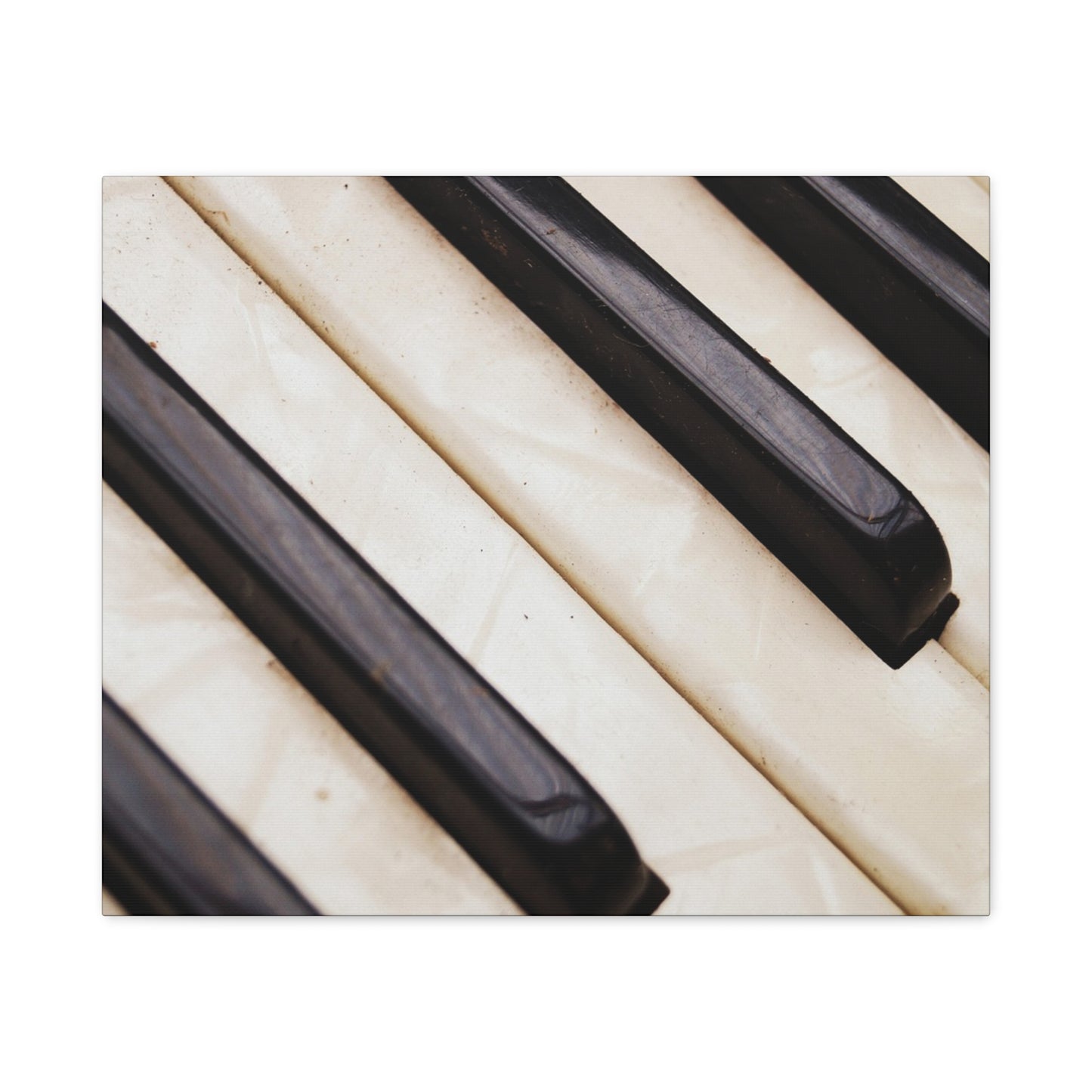 Piano Keys Canvas Wall Art, Music Decor for Home, Perfect Gift for Musicians or Music Lovers