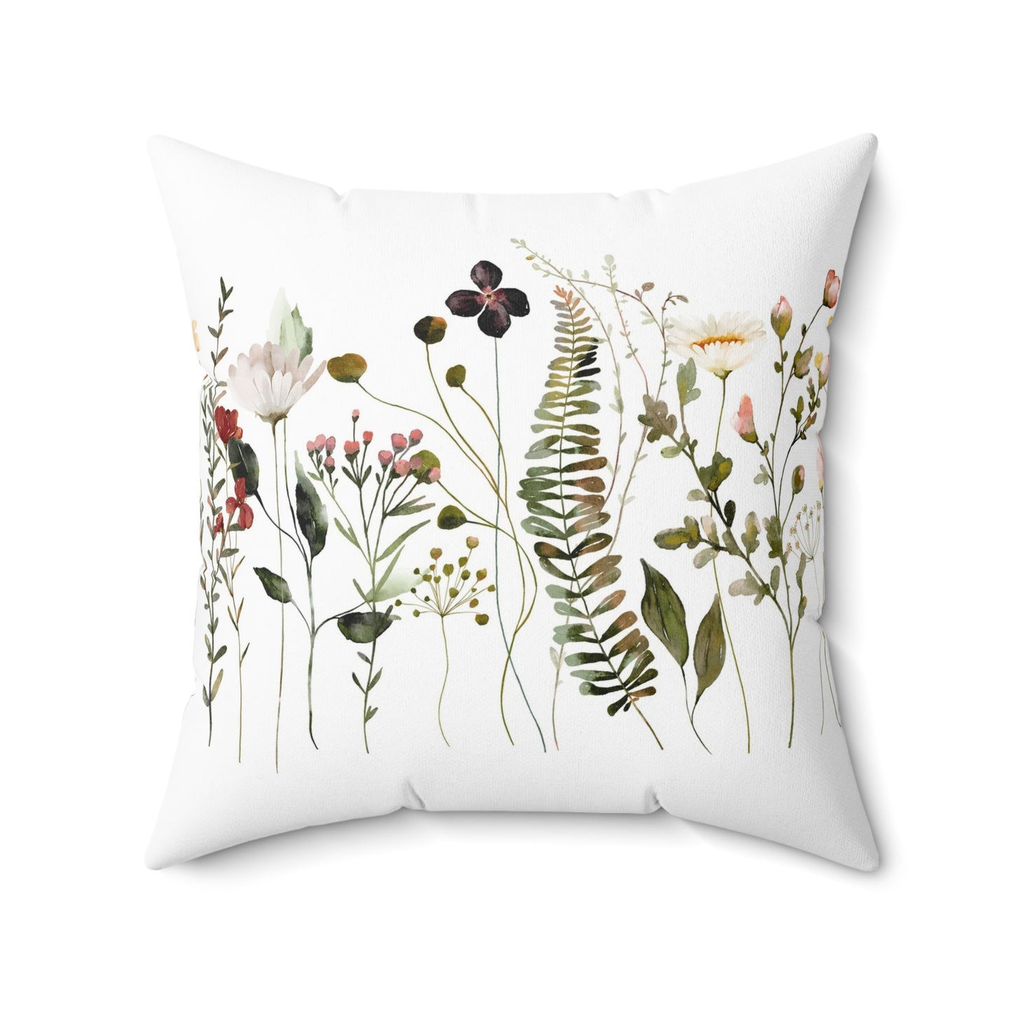 Spun Polyester Square Pillow
