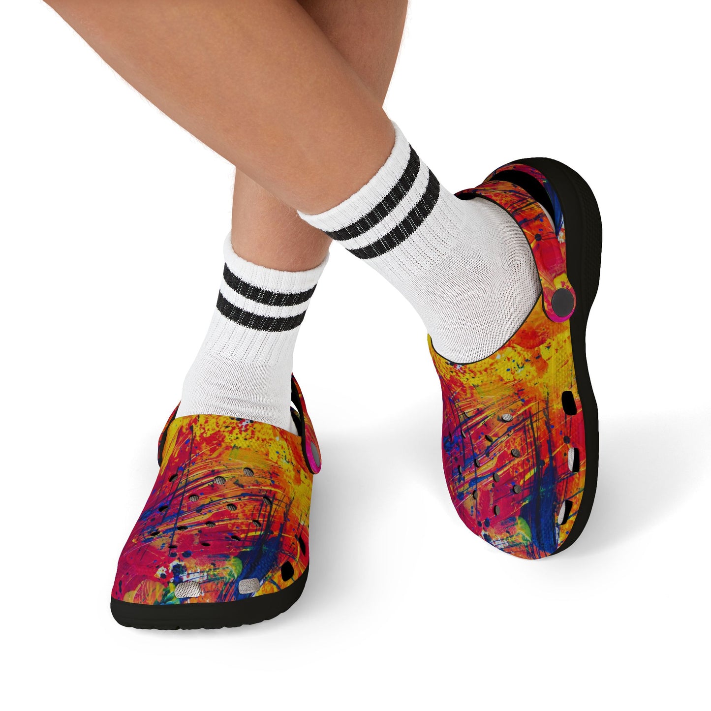 Vibrant Kid's EVA Foam Clogs, Colorful Summer Footwear for Play, Pool, and Casual Outings, Perfect for Birthdays and Holiday Gifts