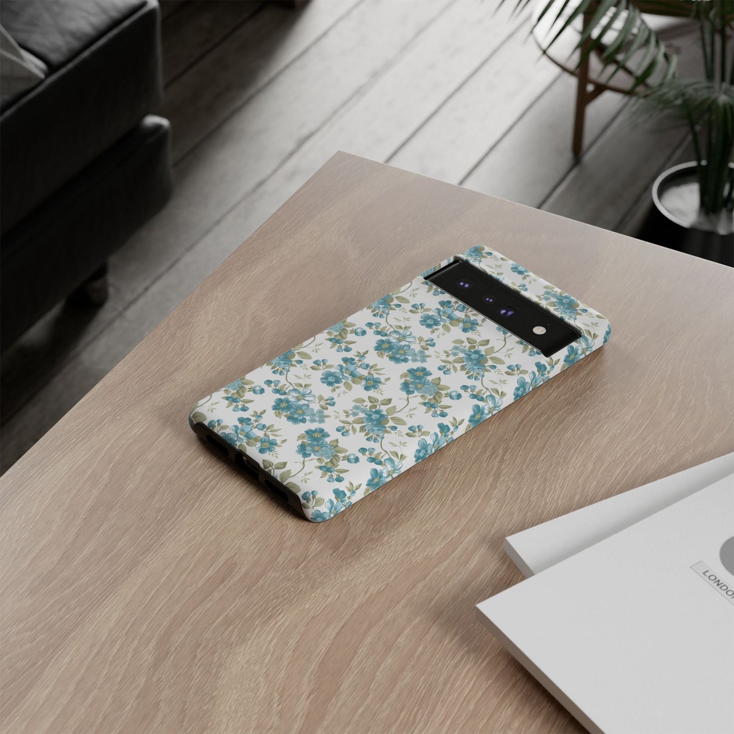 Floral Phone Case - Tough Cases, Durable Phone Cover, Cute Floral Design, Gift for Her, Trendy Phone Accessory, Spring Style