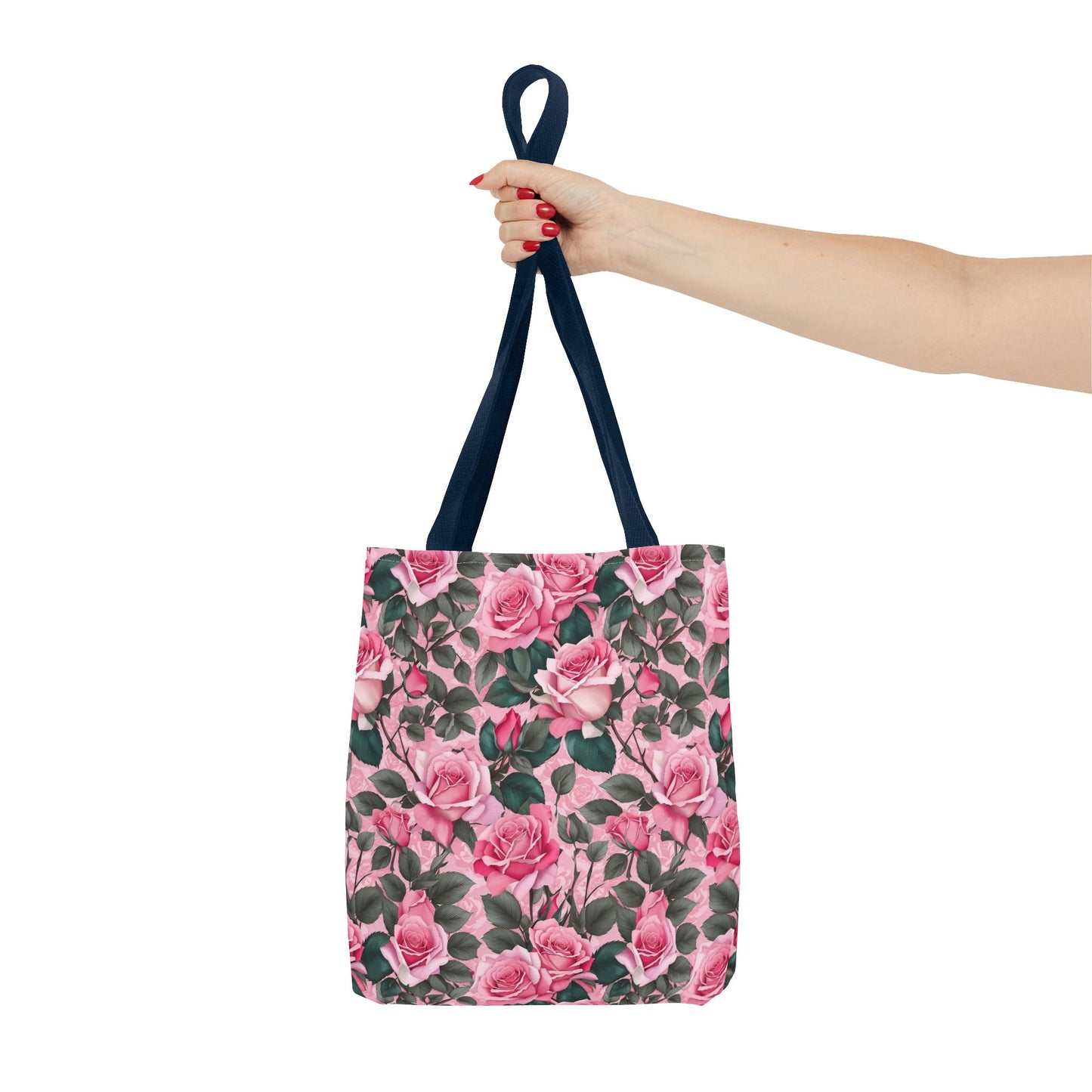 Pretty Pink Floral Tote Bag, Stylish Reusable Bag, Shopping Tote, Gift for Her, Eco-Friendly, Mother's Day Gift