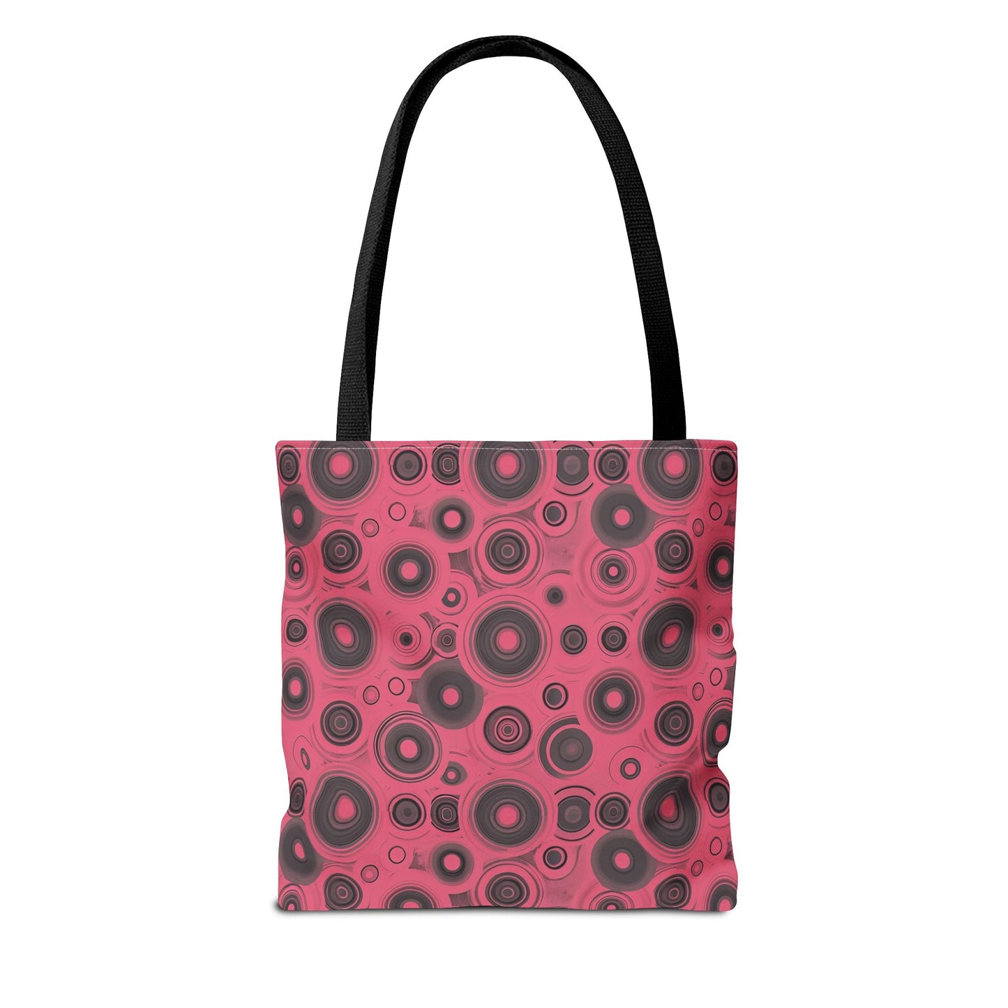 Colorful Retro Tote Bag, Stylish Beach Bag, Shopping Tote