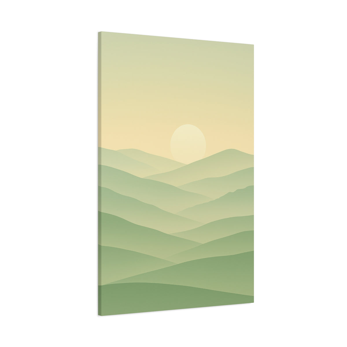 Matte Canvas, Stretched, 1.25" Sunset or Sunrise