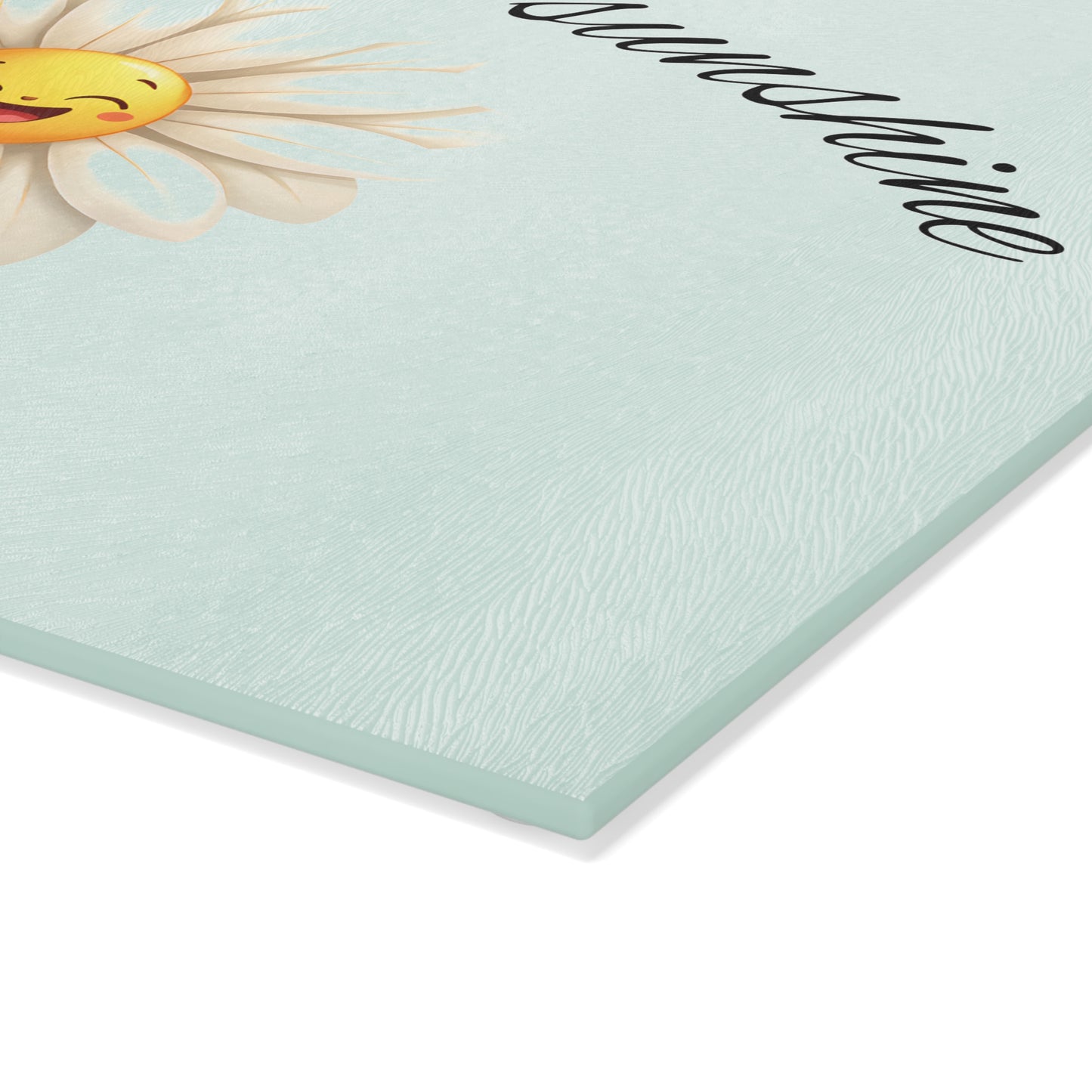 Cheerful Glass Cutting Board – You Are My Sunshine