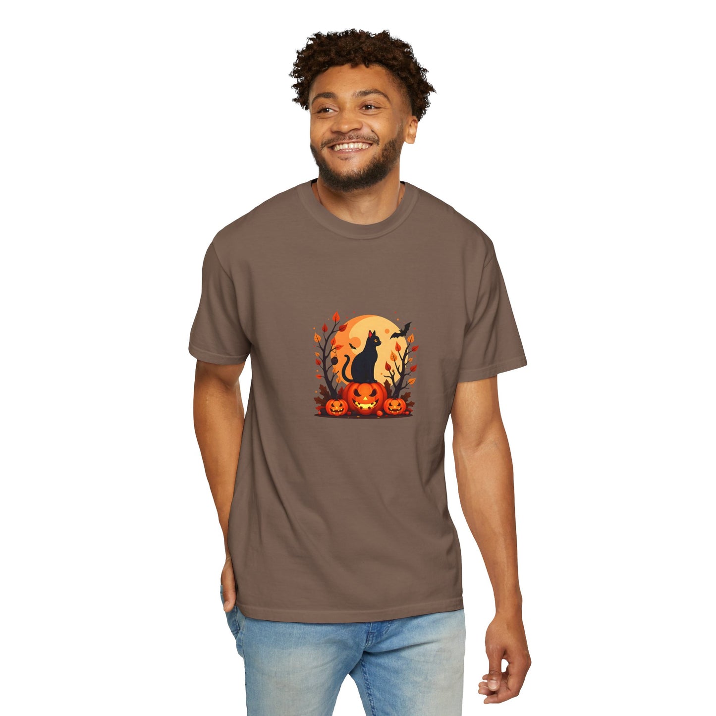 Unisex Garment-Dyed T-shirt - Halloween