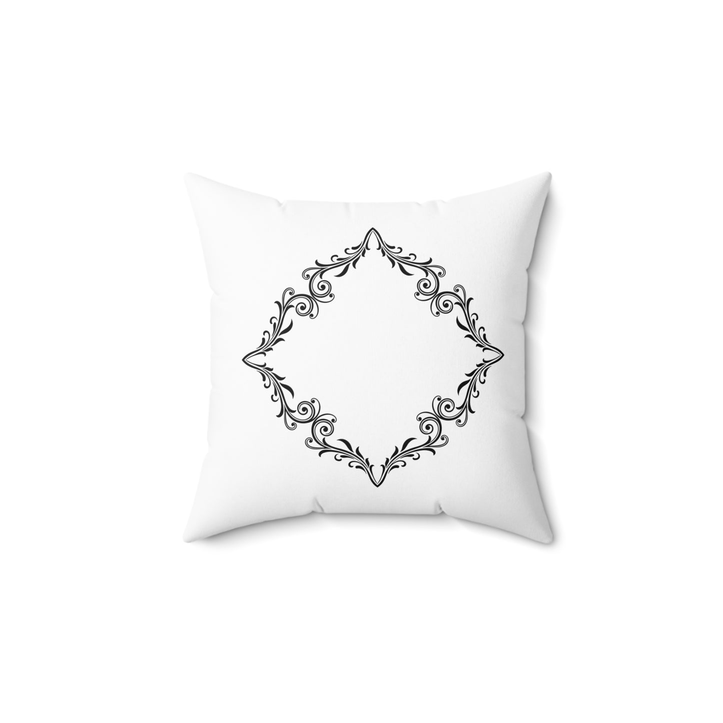 Elegant Monochrome Decorative Pillow, Modern Home Decor, Cozy Throw Cushion, Gift for Housewarming, Wedding, Thanksgiving