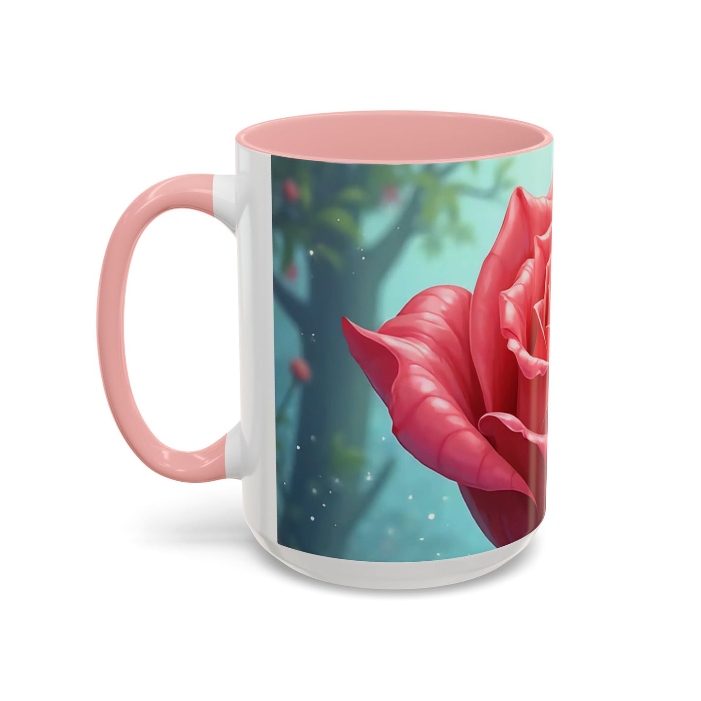 Elegant Rose Coffee Mug for Floral Lovers, Perfect Gift for Mother’s Day, Birthday, Home Decor, Garden Enthusiasts, Art Collectors