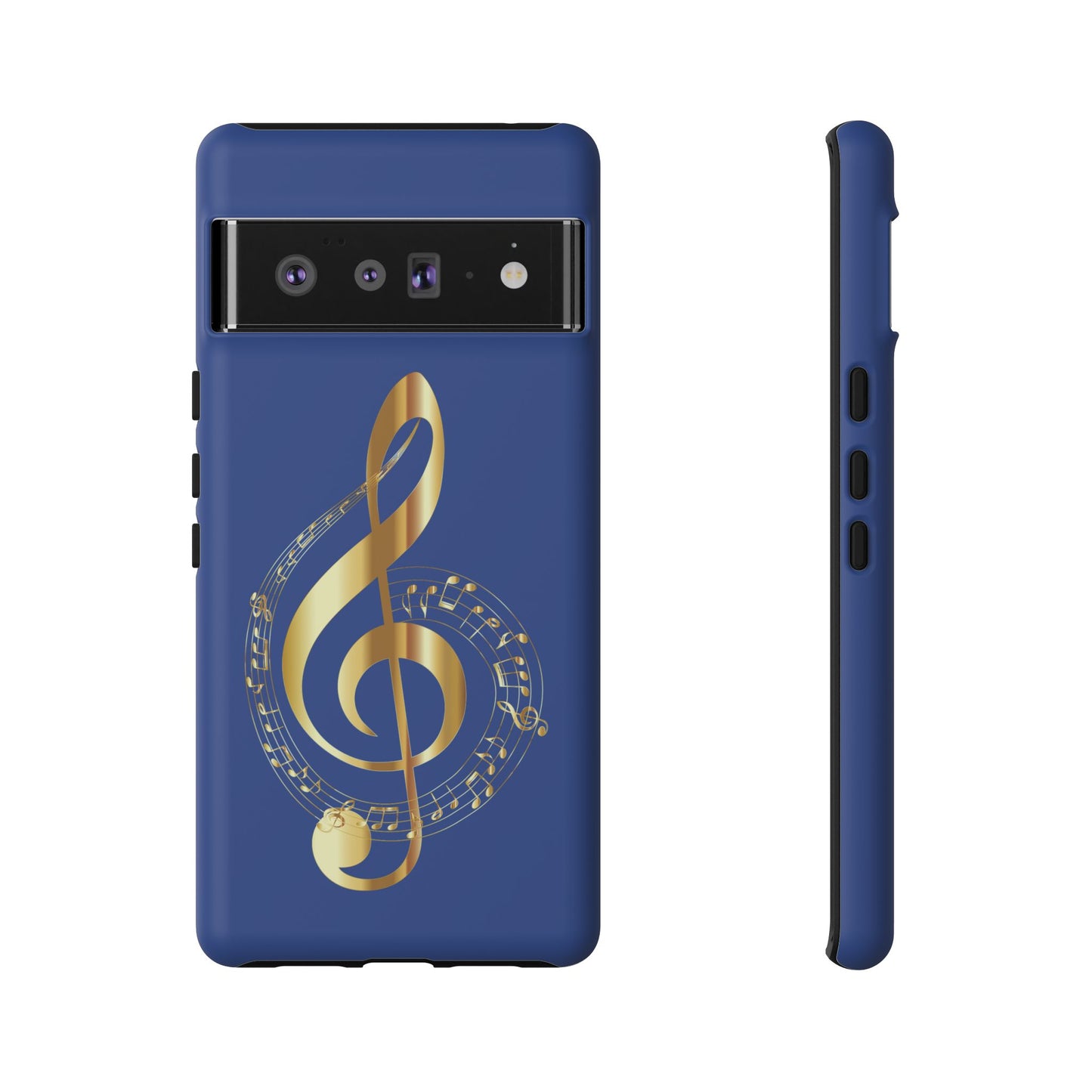 Tough Cases Blue and Gold Musical Note