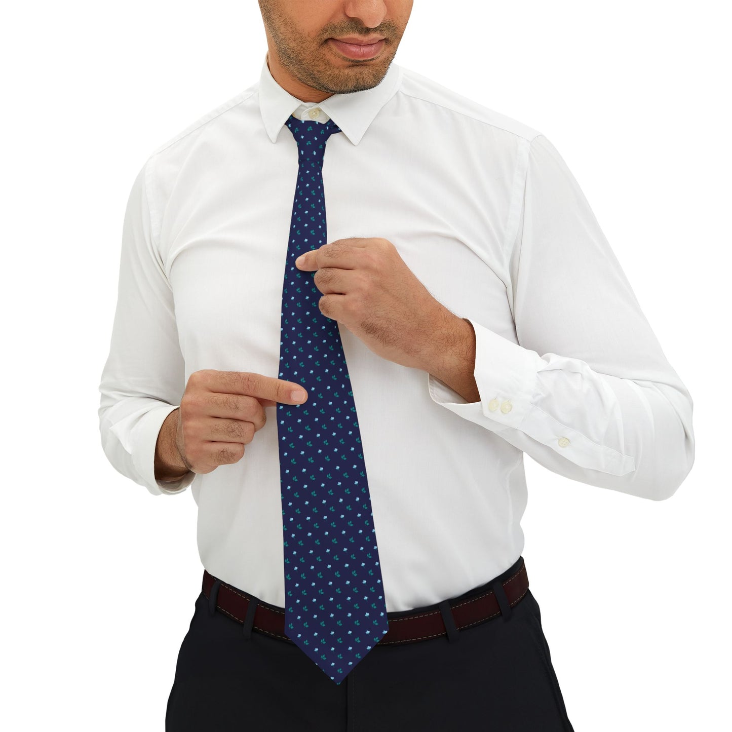 Polka Dot Necktie for Formal Occasions